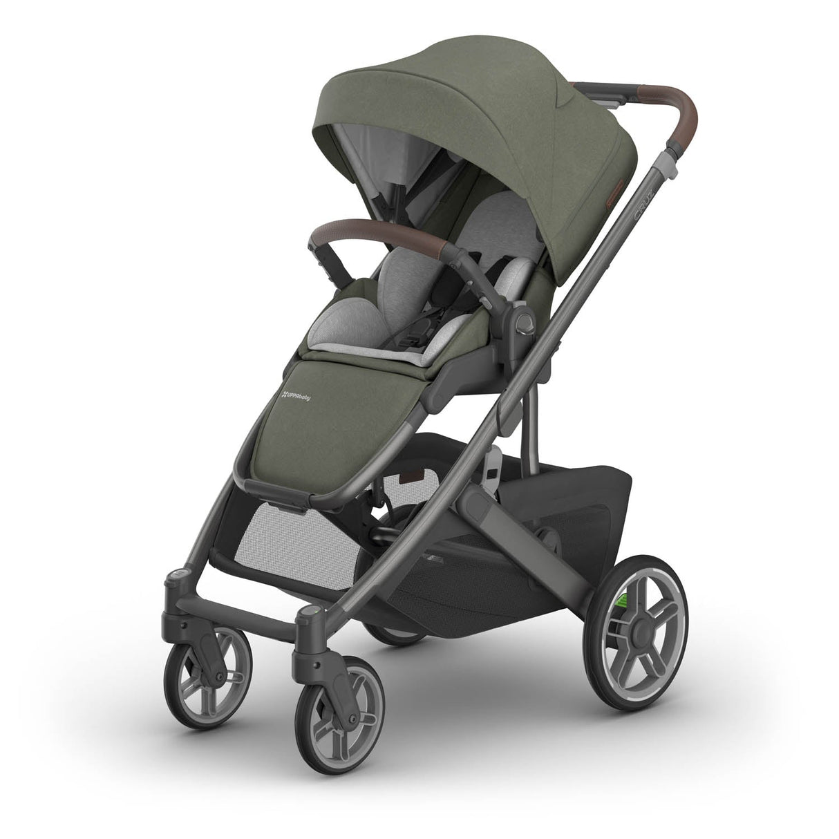 UPPAbaby Cruz V3 Pushchair, Carrycot & Accessory Bundle - Evelyn