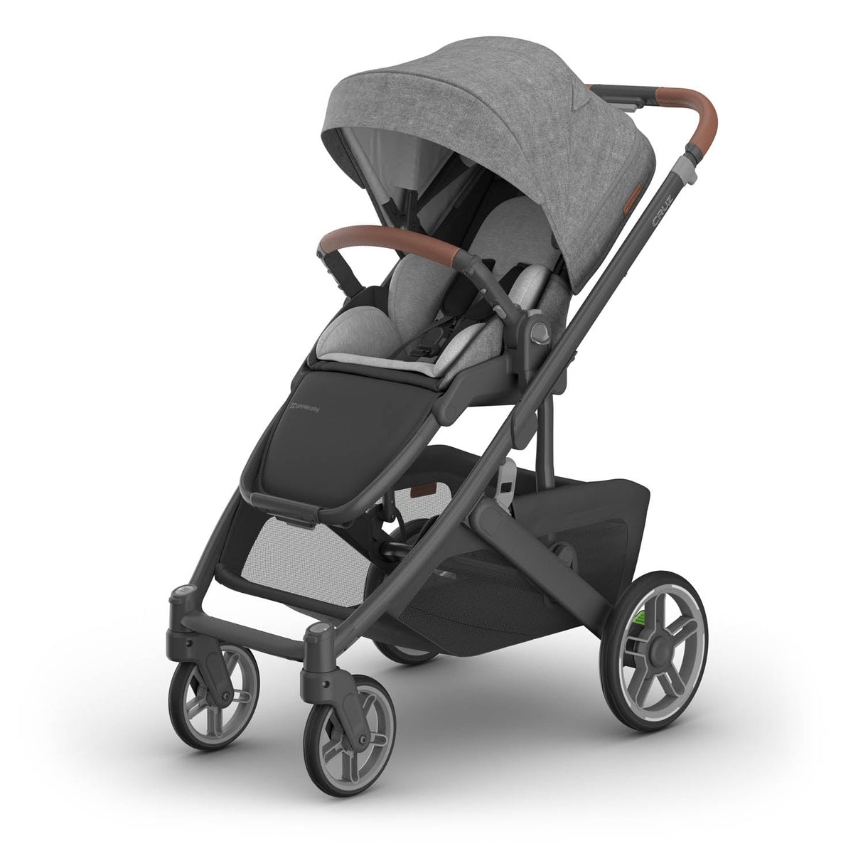 UPPAbaby Cruz V3 Pushchair, Carrycot & Accessory Bundle - Greyson
