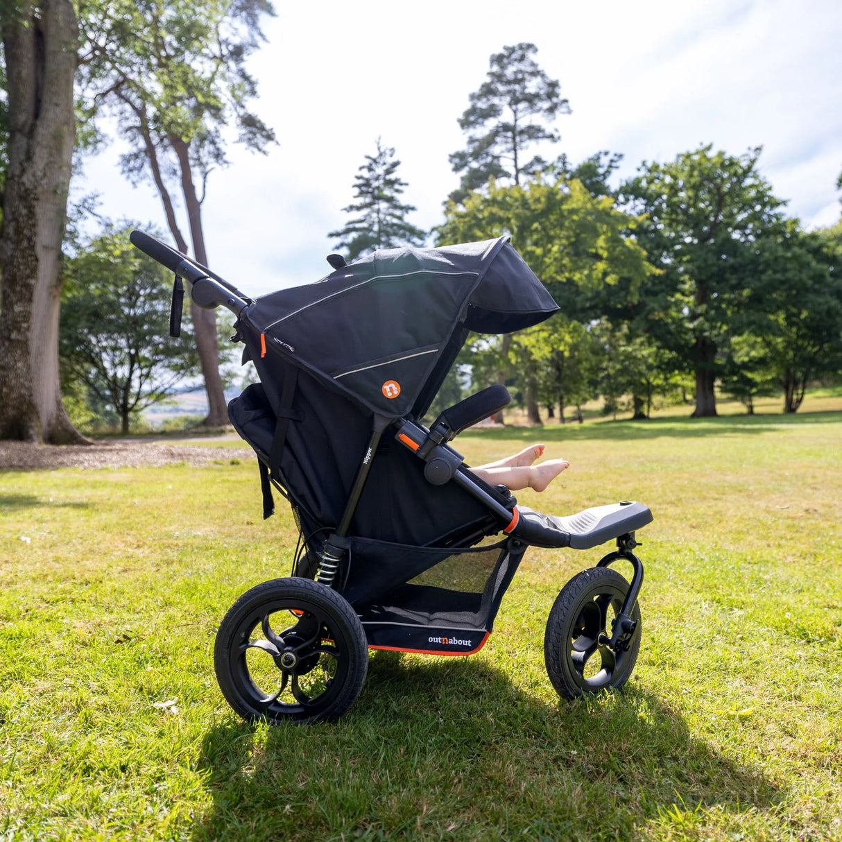 Out n About Nipper V6 Single Pushchair - Highland Blue