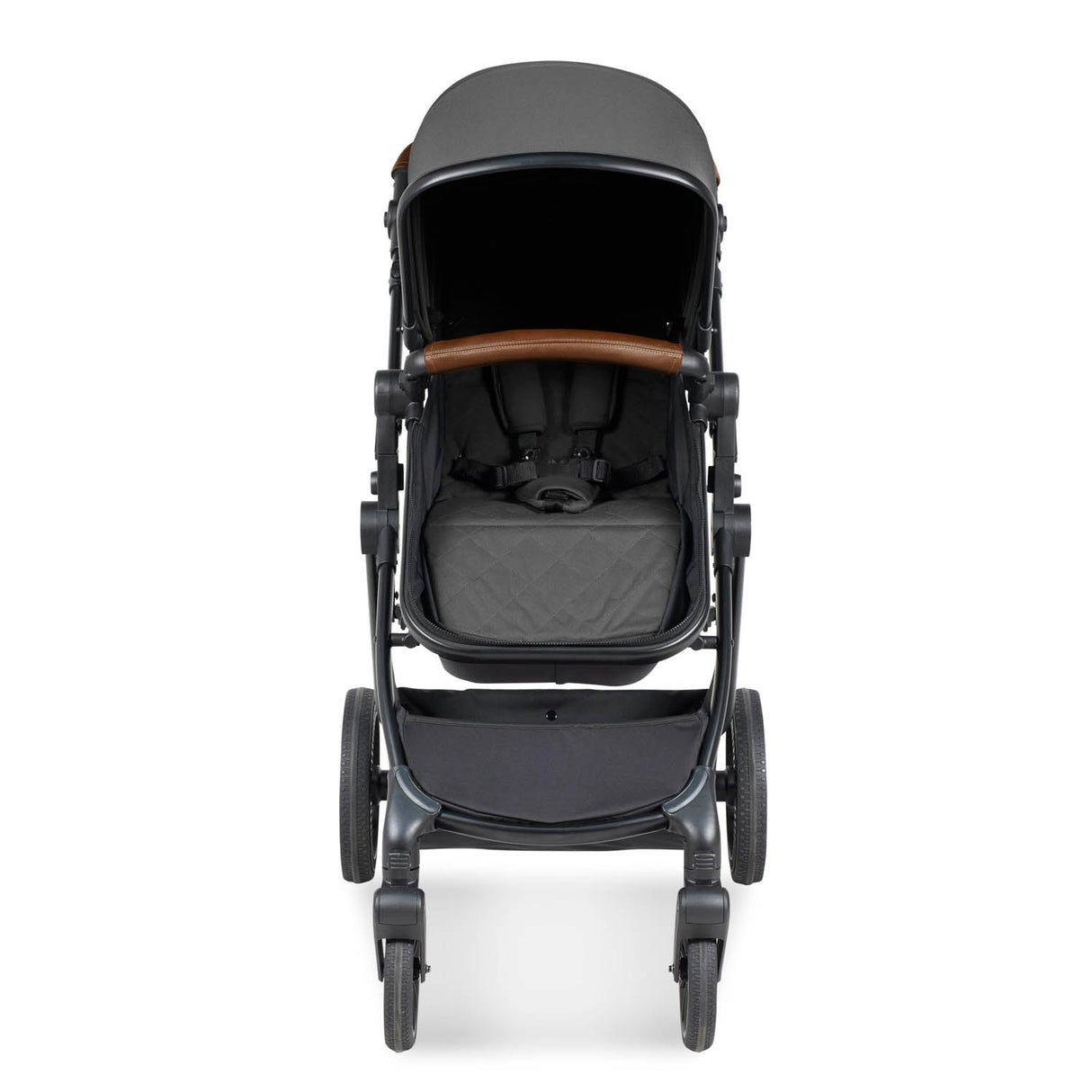 Ickle Bubba Cosmo 2 in 1 Pushchair - Black/Graphite Grey
