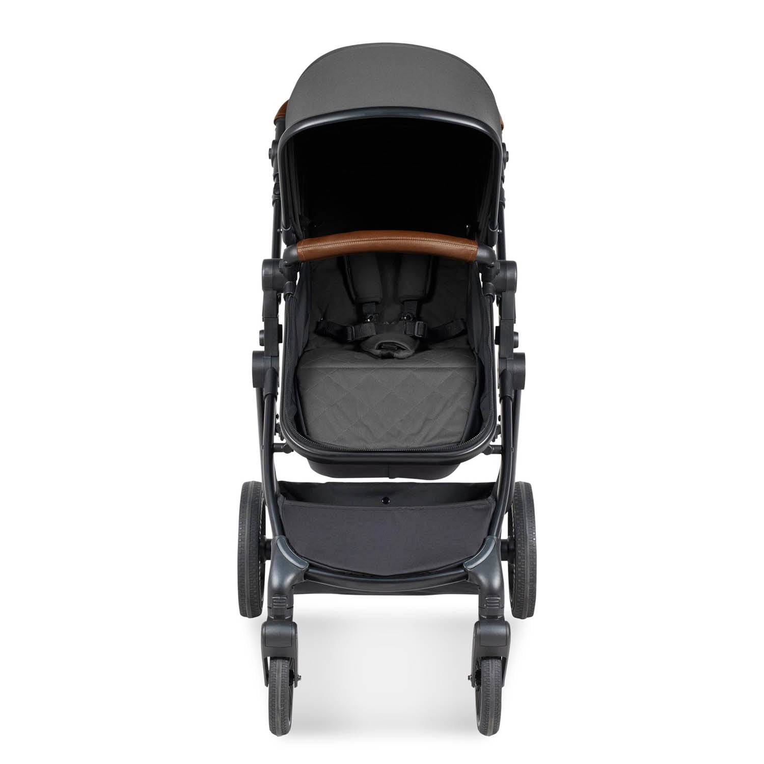Ickle Bubba Cosmo 2 in 1 Pushchair - Black/Graphite Grey