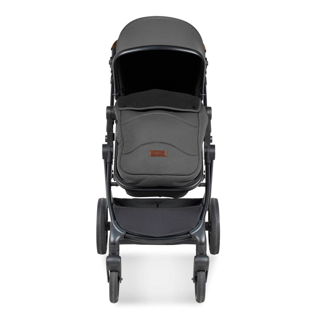 Ickle Bubba Cosmo 2 in 1 Pushchair - Black/Graphite Grey