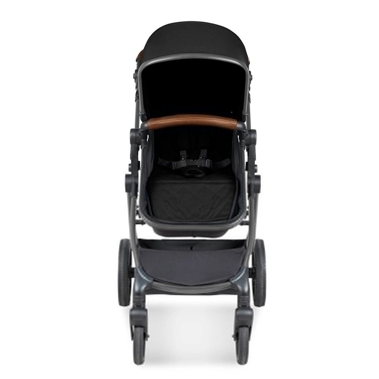 Ickle Bubba Cosmo 2 in 1 Pushchair - Gunmetal/Black