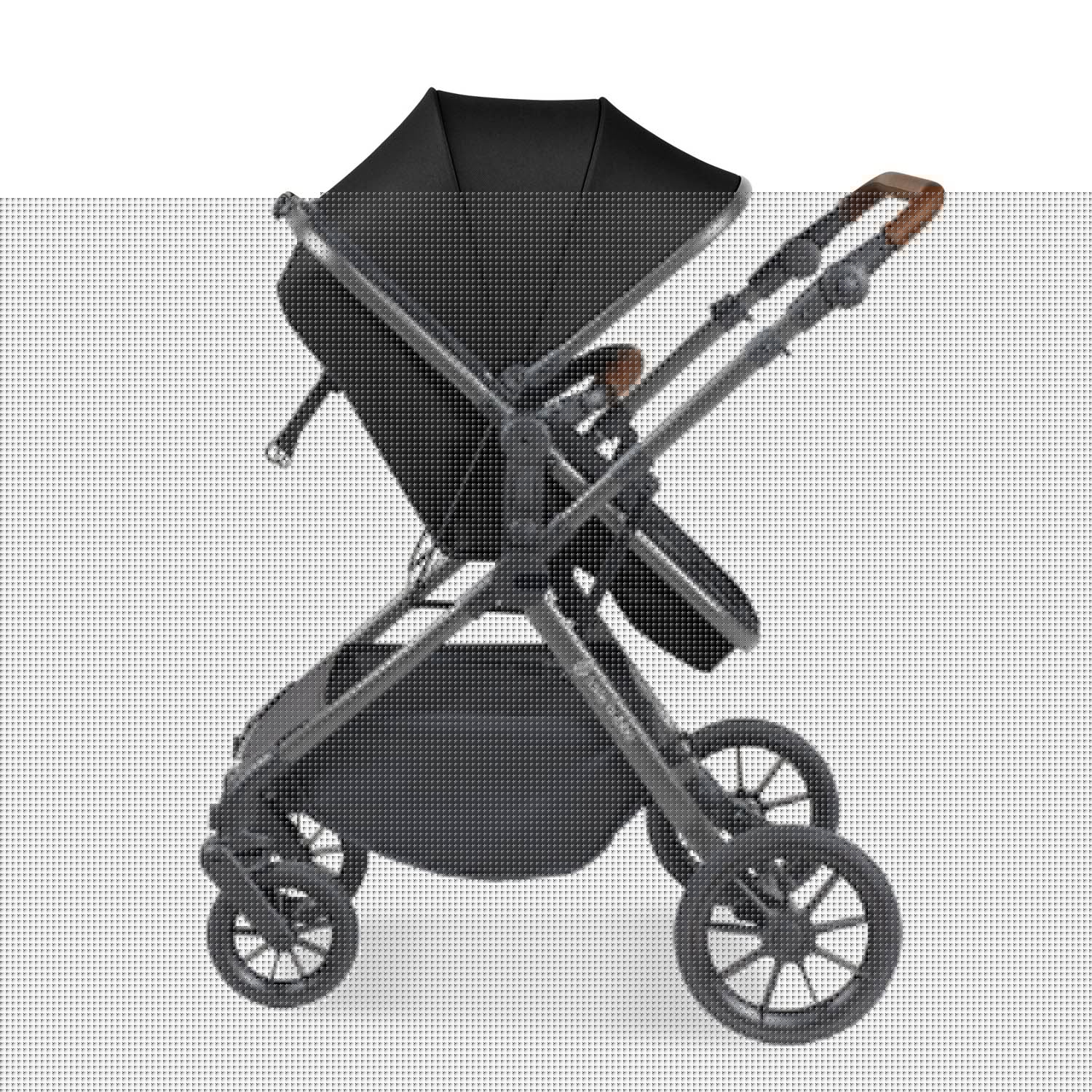 Ickle Bubba Cosmo 2 in 1 Pushchair - Gunmetal/Black