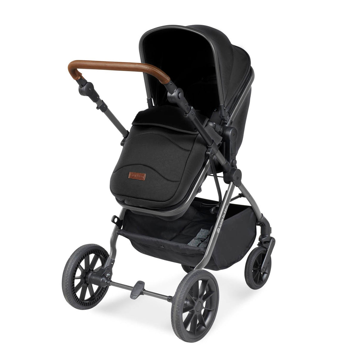 Ickle Bubba Cosmo 2 in 1 Pushchair - Gunmetal/Black