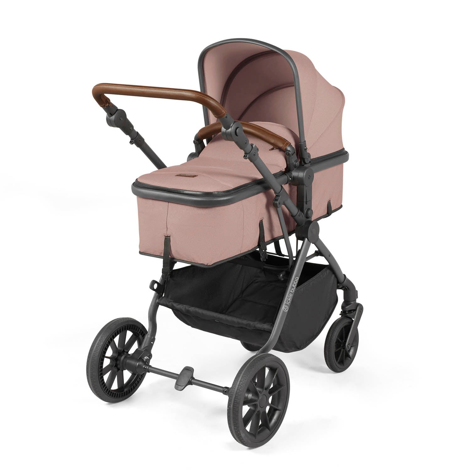 Ickle Bubba Cosmo 2 in 1 Pushchair - Gunmetal/Desert