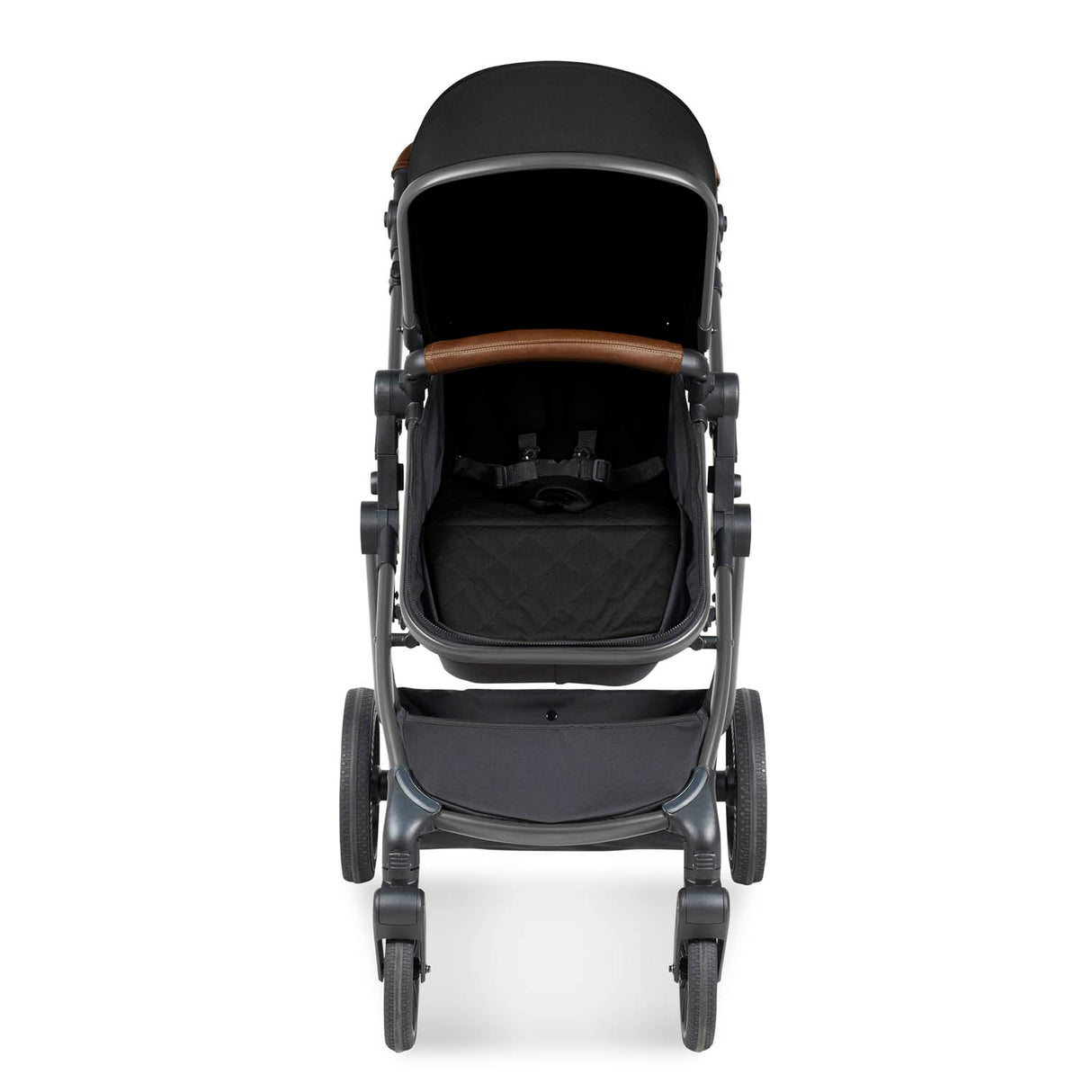 Ickle Bubba Cosmo All in One Nimbus i-Size Travel System & Spin Base - Gunmetal/Black