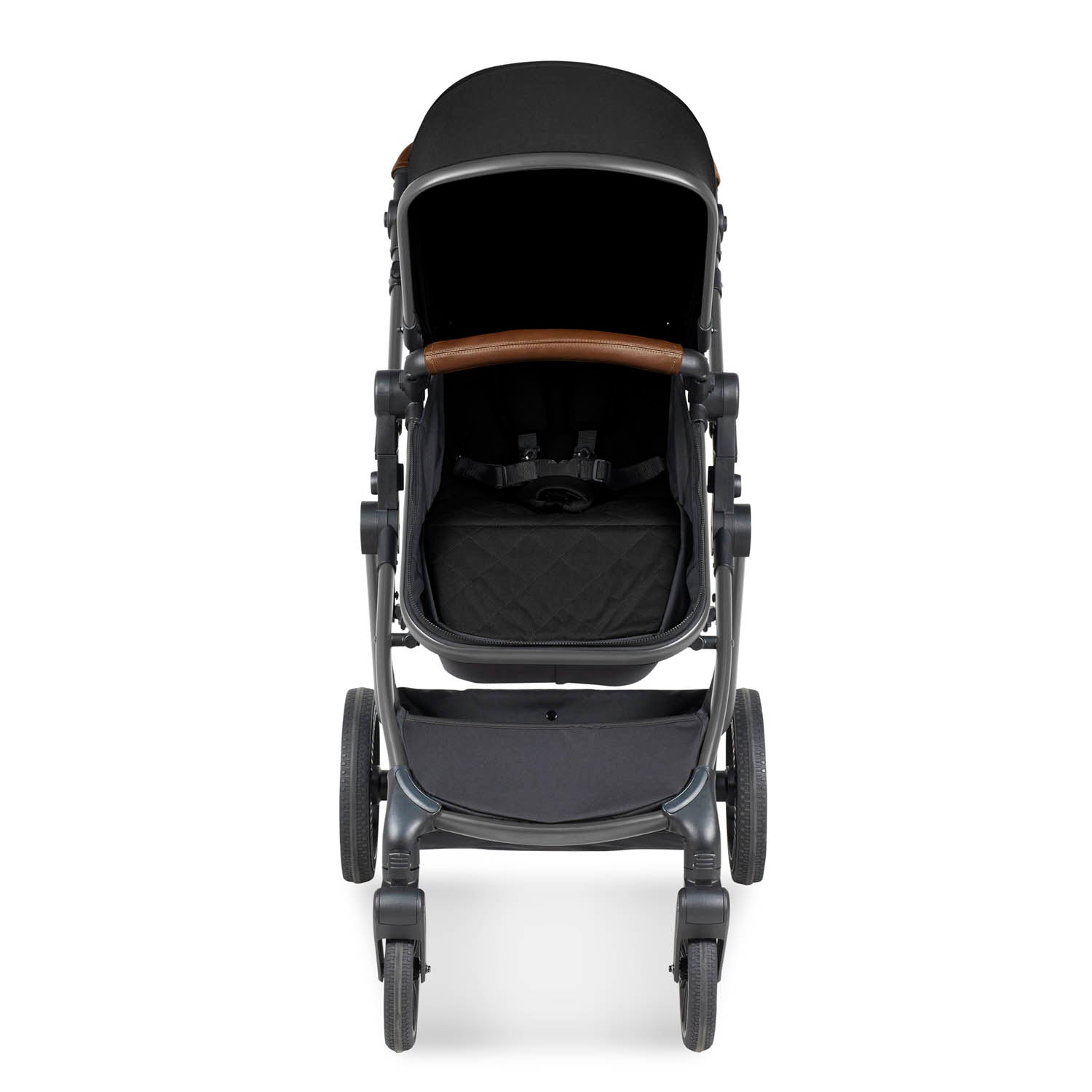 Ickle Bubba Cosmo All in One Nimbus i-Size Travel System & Spin Base - Gunmetal/Black