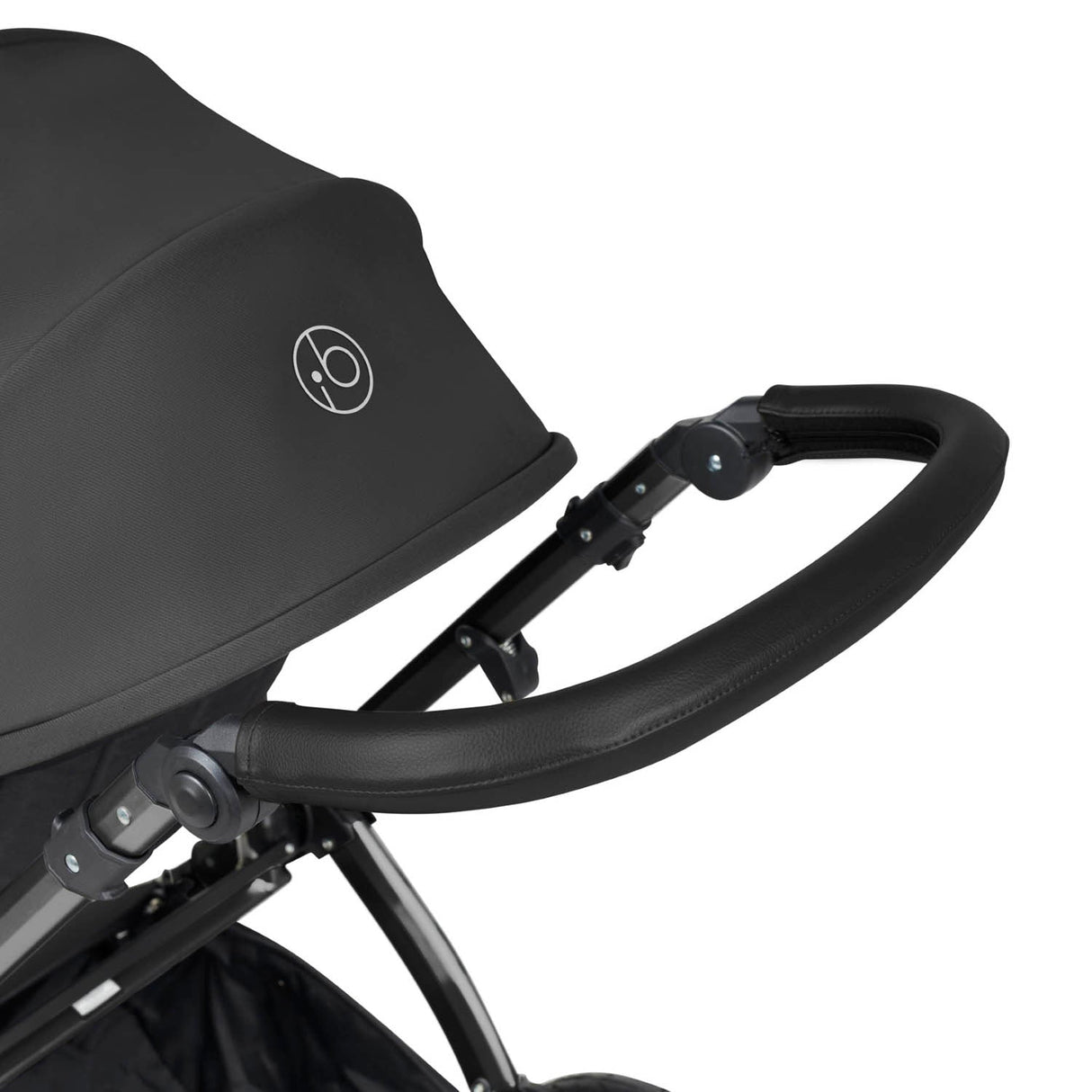 Ickle Bubba Stomp Luxe 12 Piece Travel System with Maxi-Cosi Cabriofix i-Size & Base - Black/Charcoal Grey/Black