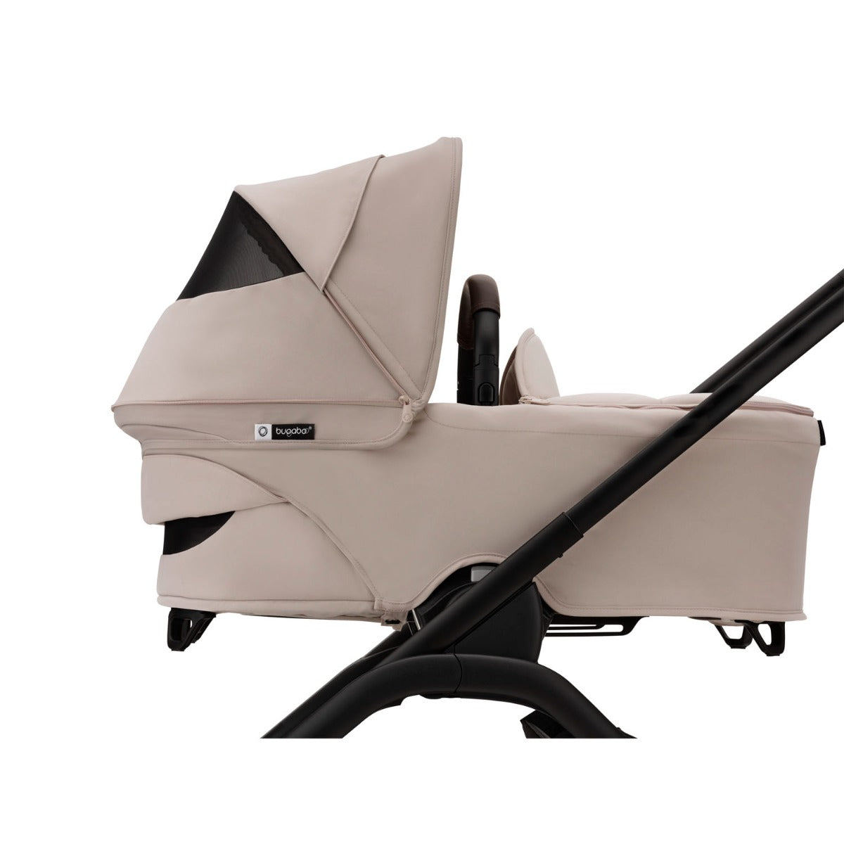 Bugaboo Dragonfly Ultimate Otter 360 Travel System Bundle - Black/Desert Taupe