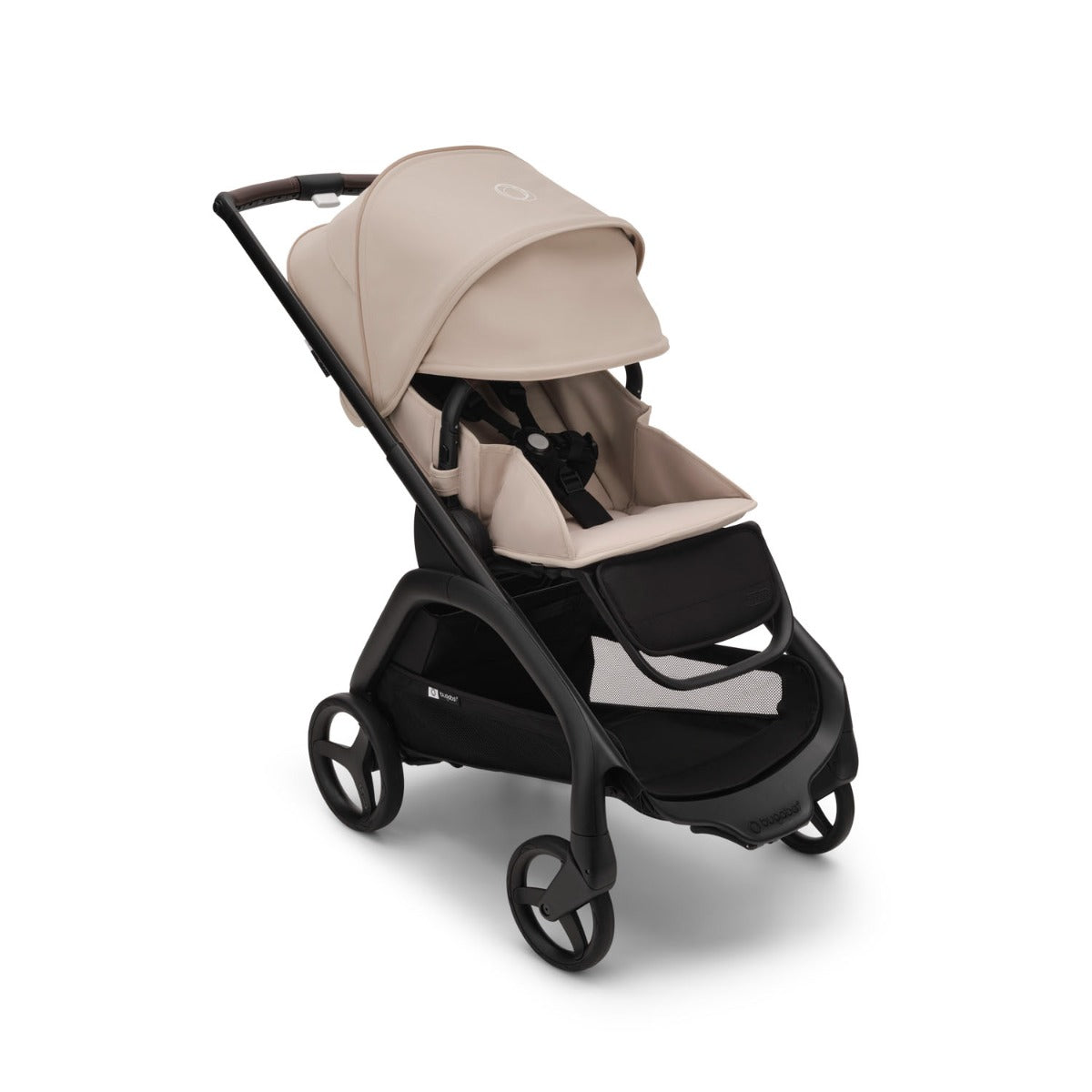 Bugaboo Dragonfly Ultimate Maxi-Cosi Cabriofix i-Size Travel System Bundle - Black/Desert Taupe