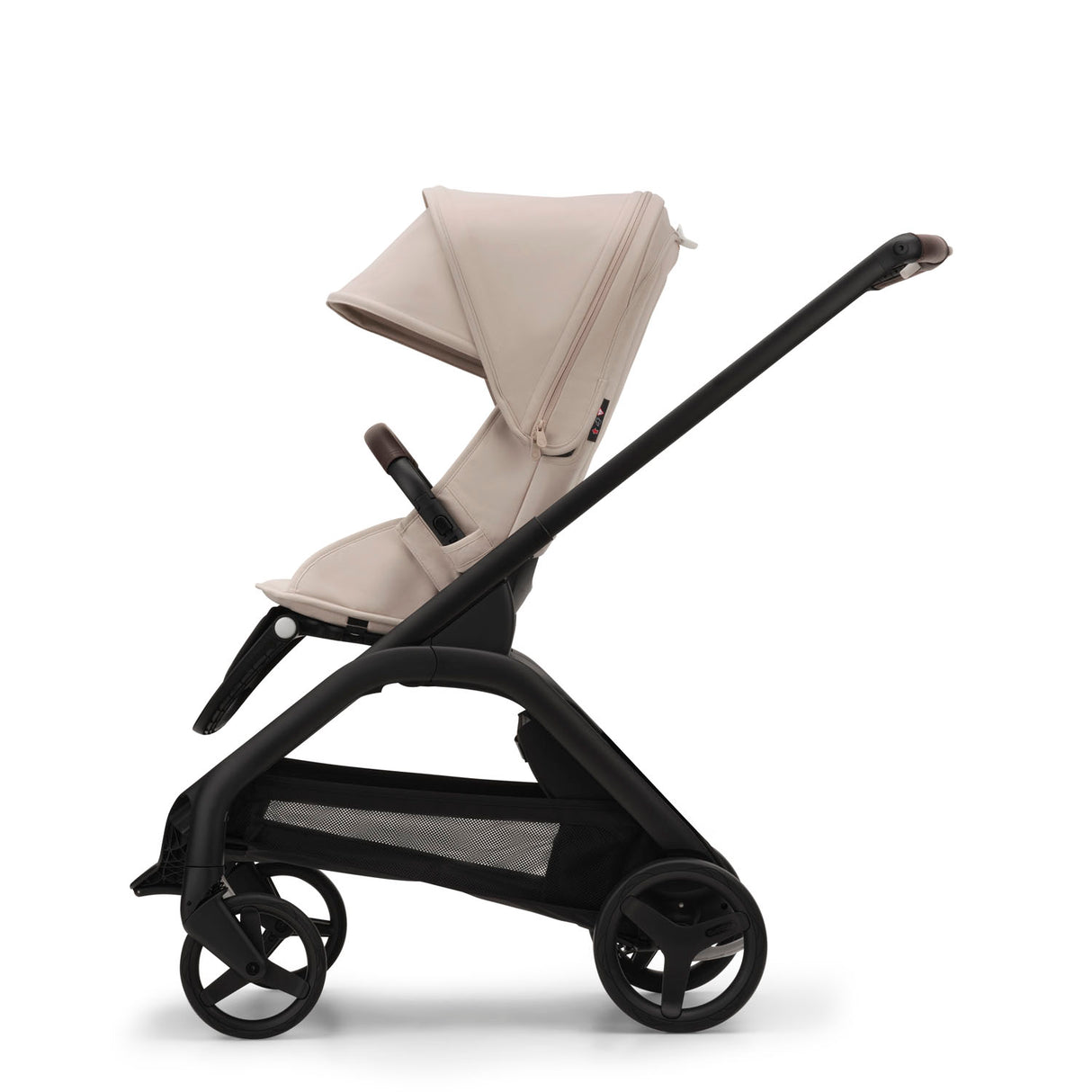 Bugaboo Dragonfly Travel System with Maxi-Cosi Cabriofix i-Size + Isofix Base - Black/Desert Taupe