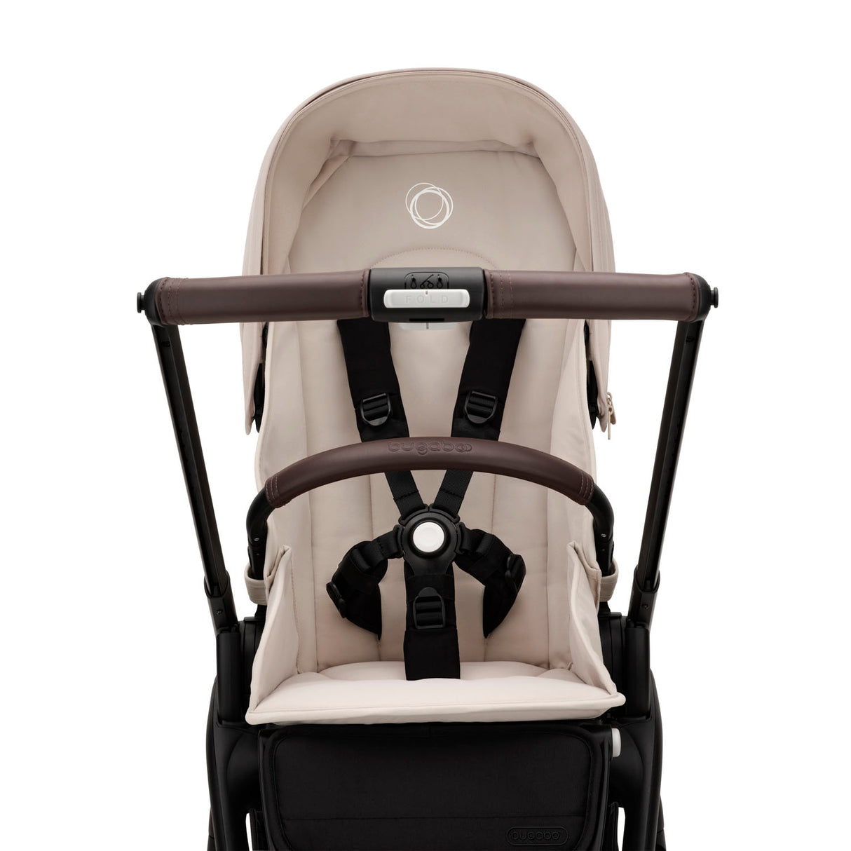 Bugaboo Dragonfly Travel System with Maxi-Cosi Cabriofix i-Size + Isofix Base - Black/Desert Taupe