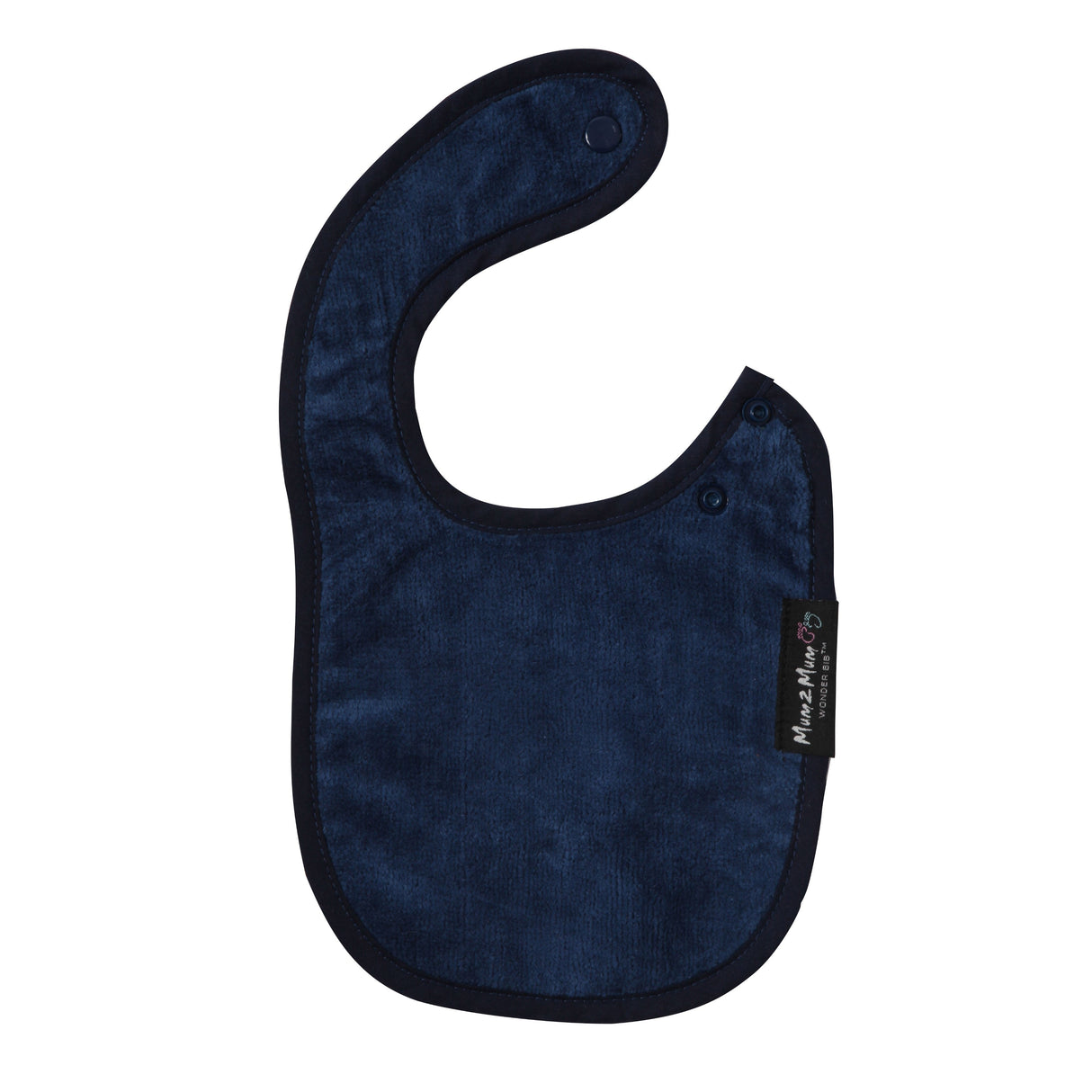 Mum 2 Mum Infant Wonder Bib - Navy Blue