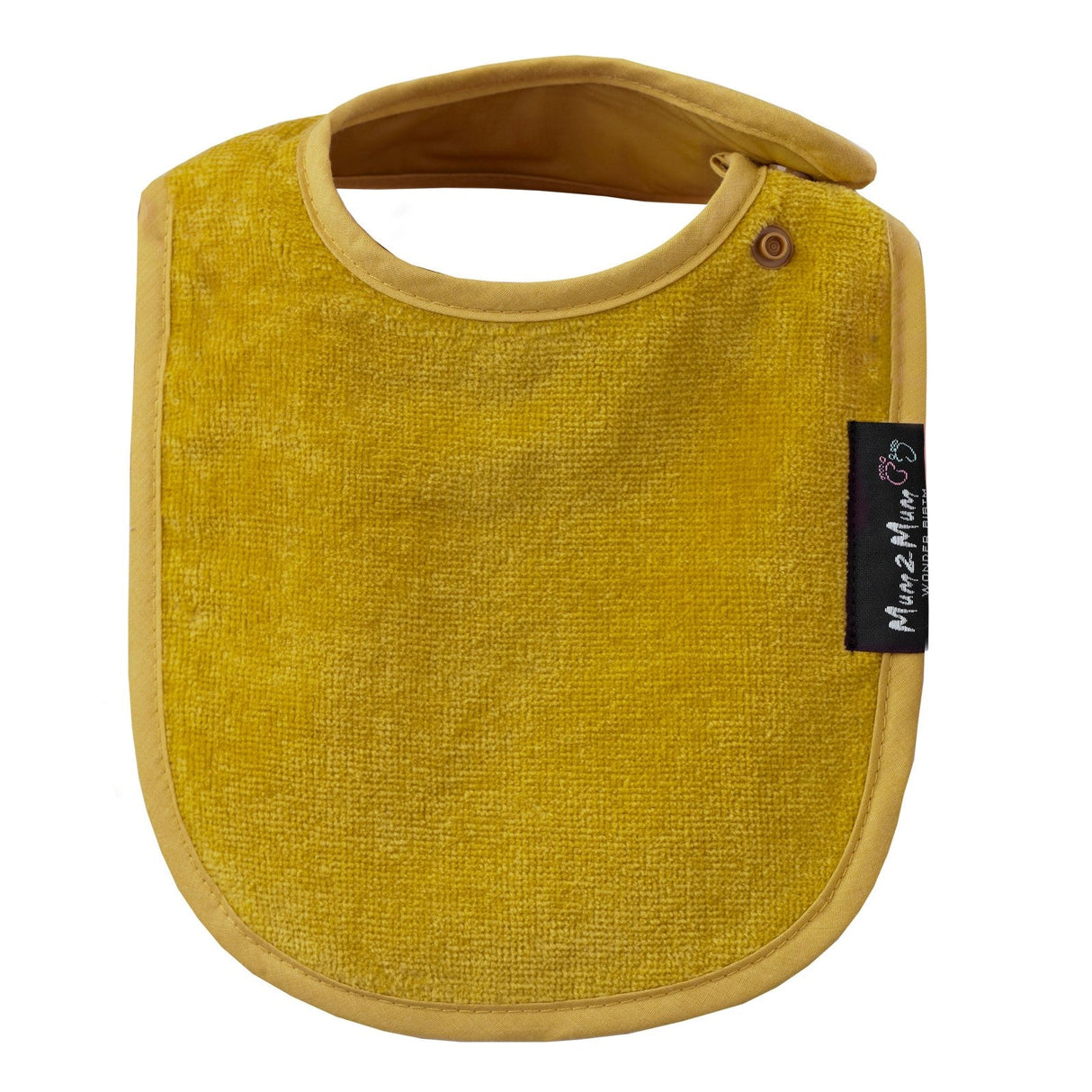 Mum 2 Mum Infant Wonder Bib - Mustard Yellow