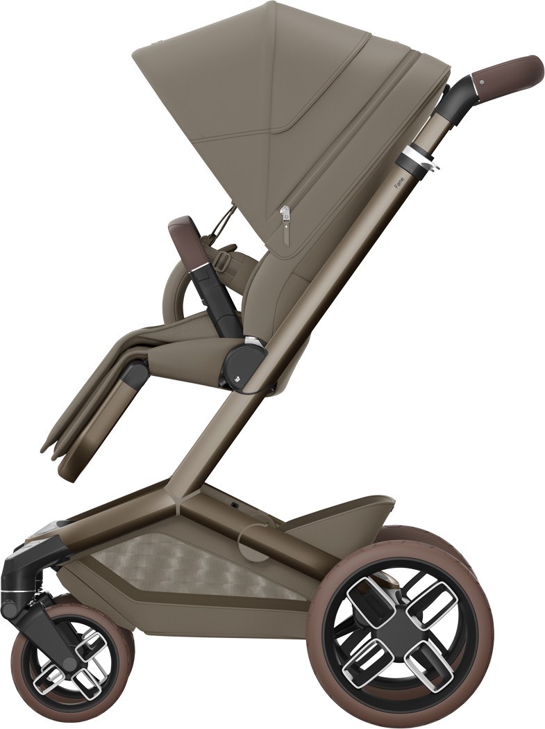 Maxi-Cosi Fame Pushchair & Carrycot - Oak Truffle