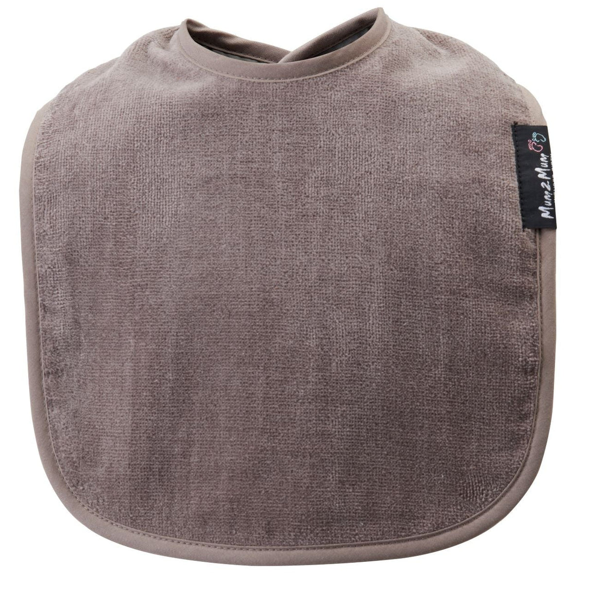 Mum 2 Mum Standard Wonder Bib - Mushroom Grey/Brown
