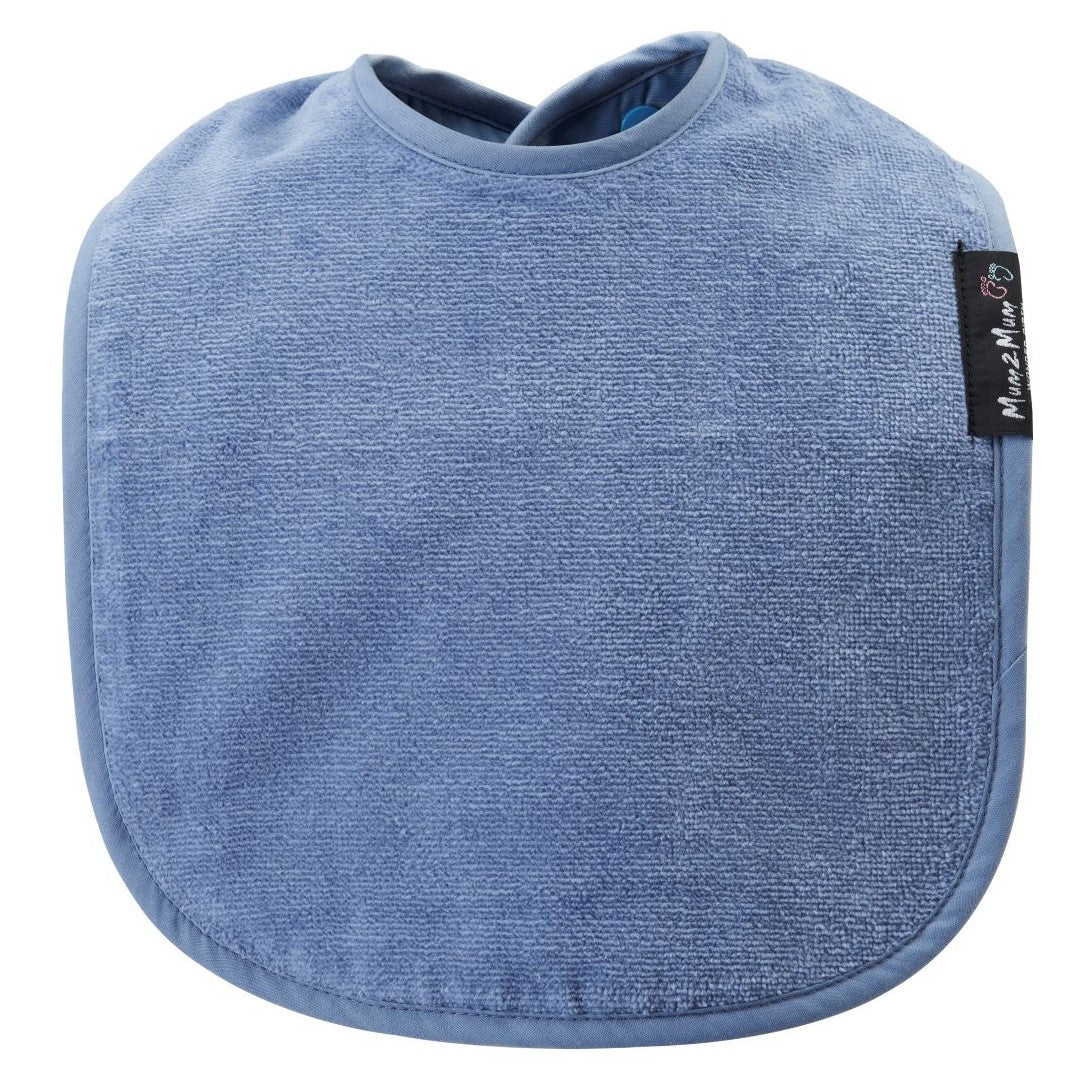 Mum 2 Mum Standard Wonder Bib - Denim Blue