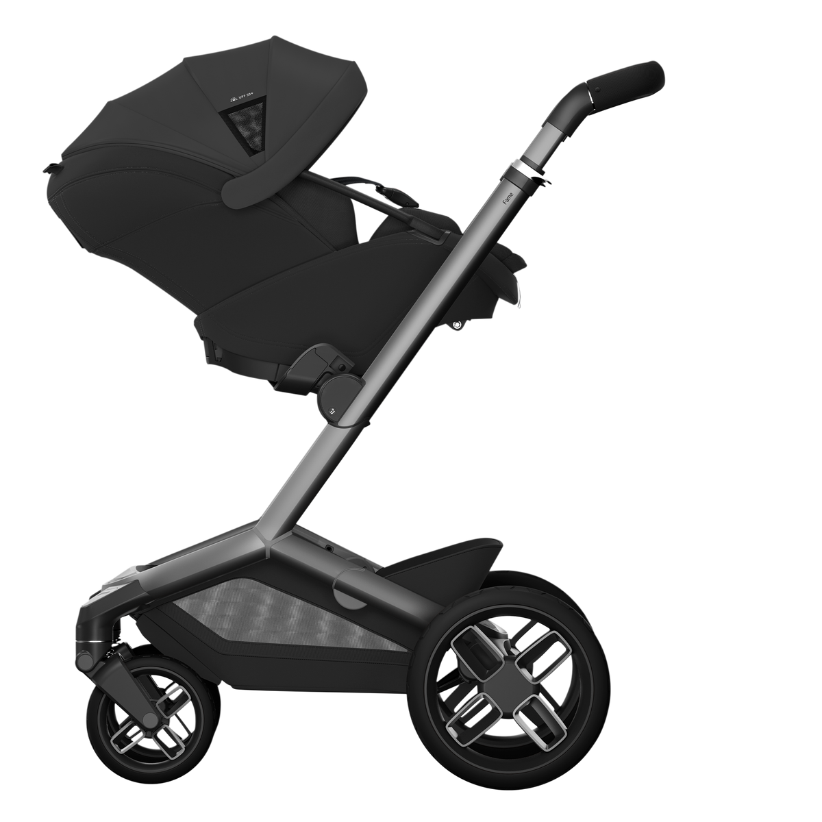 Maxi-Cosi Fame 8 Piece Ultimate Travel System - Onyx Black