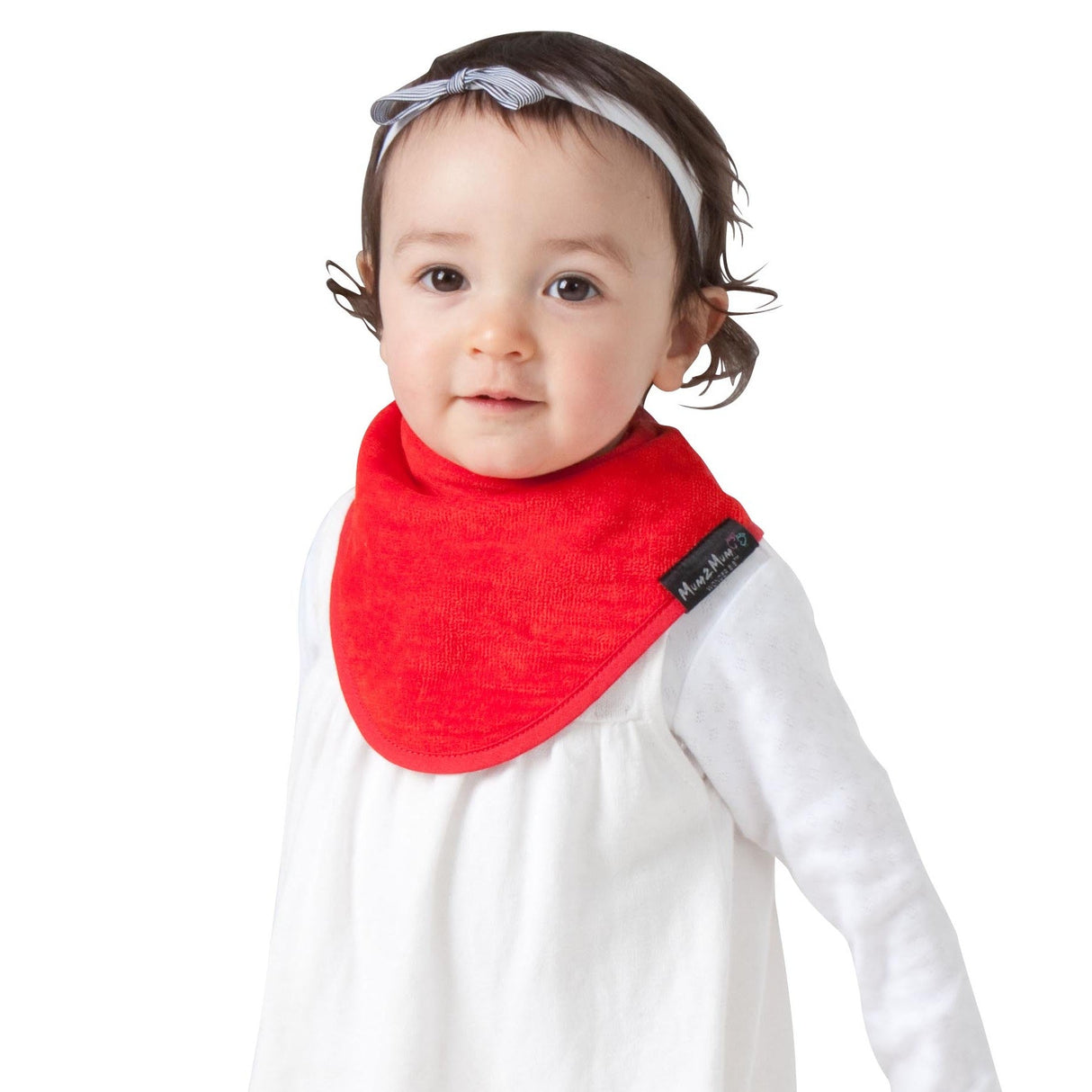 Mum 2 Mum Bandana Style Wonder Bib - Red