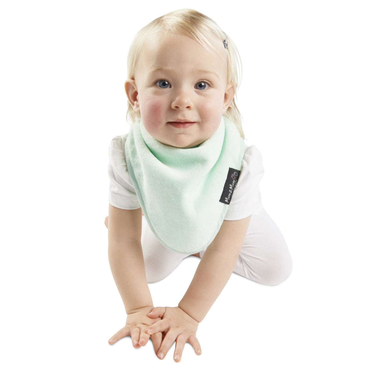 Mum 2 Mum Bandana Style Wonder Bib - Mint Green