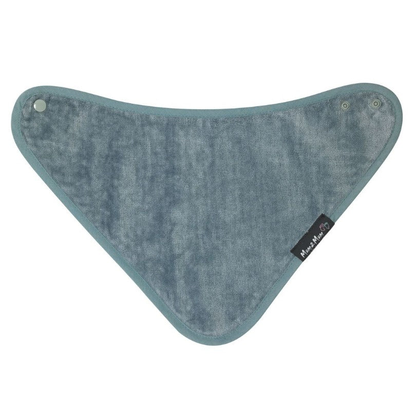 Mum 2 Mum Bandana Style Wonder Bib - Grey