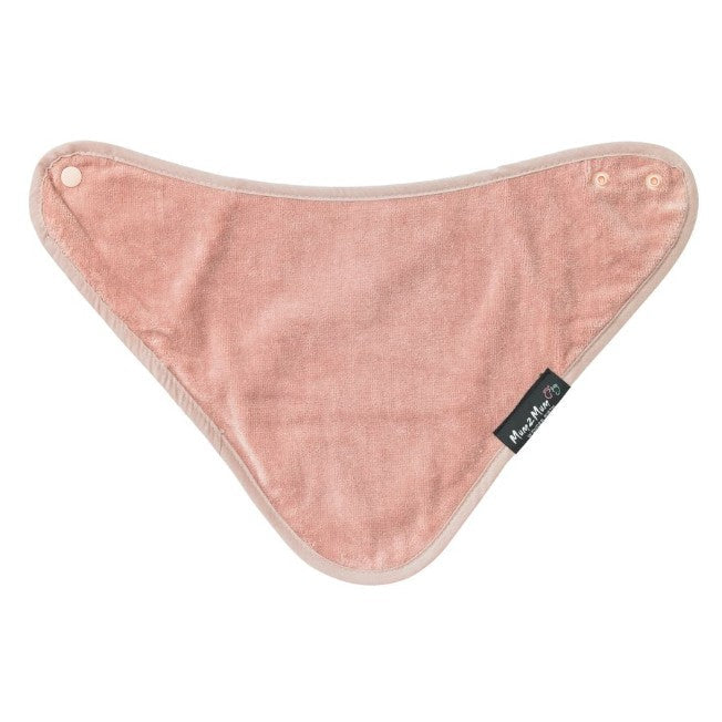 Mum 2 Mum Bandana Style Wonder Bib - Dusty Pink