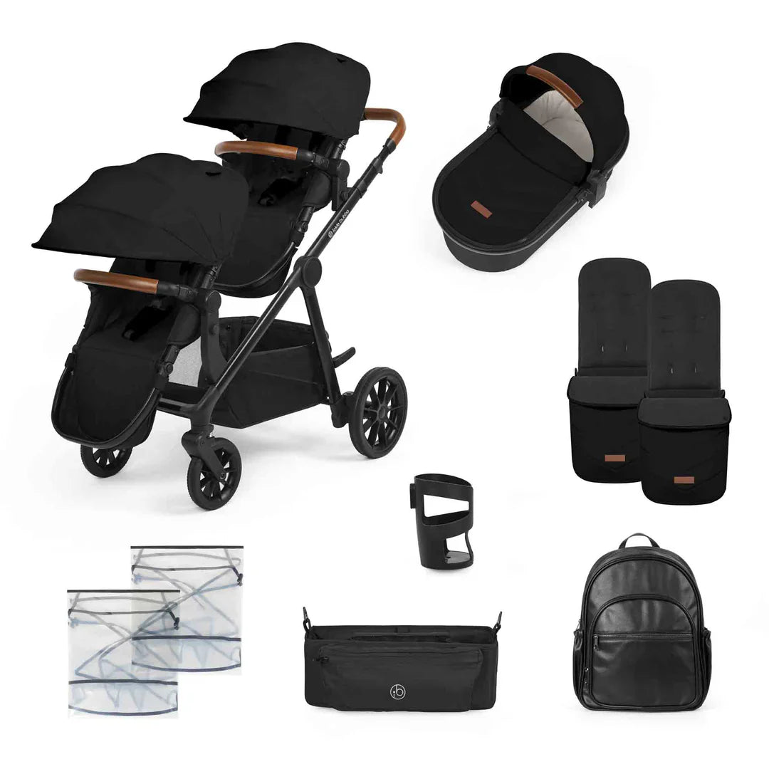 Ickle Bubba Virgo Growing Family 11 Piece Bundle - Black
