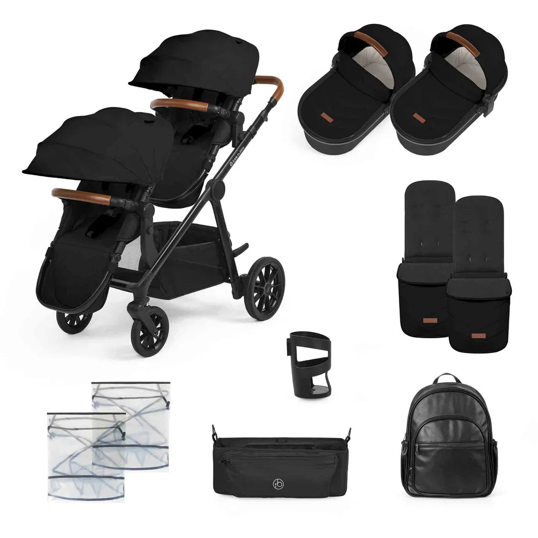Ickle Bubba Virgo Twin 12 Piece Bundle - Black