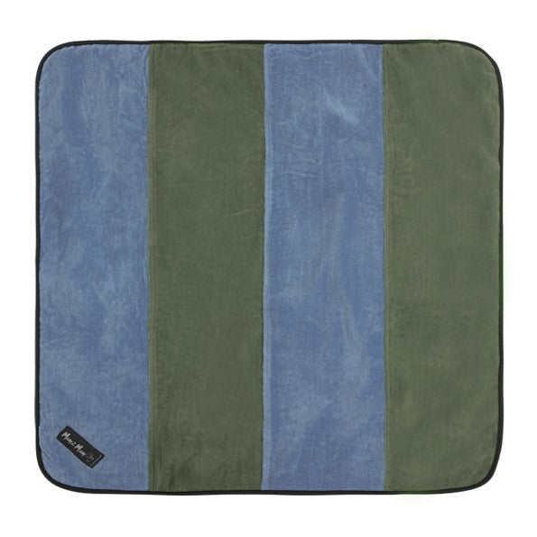 Mum 2 Mum Changing Mat / Playmat - Denim Blue & Olive Green
