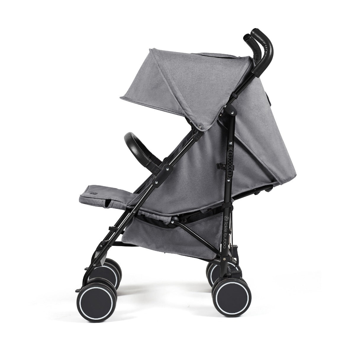 Ickle Bubba Discovery Stroller - Black/Graphite Grey