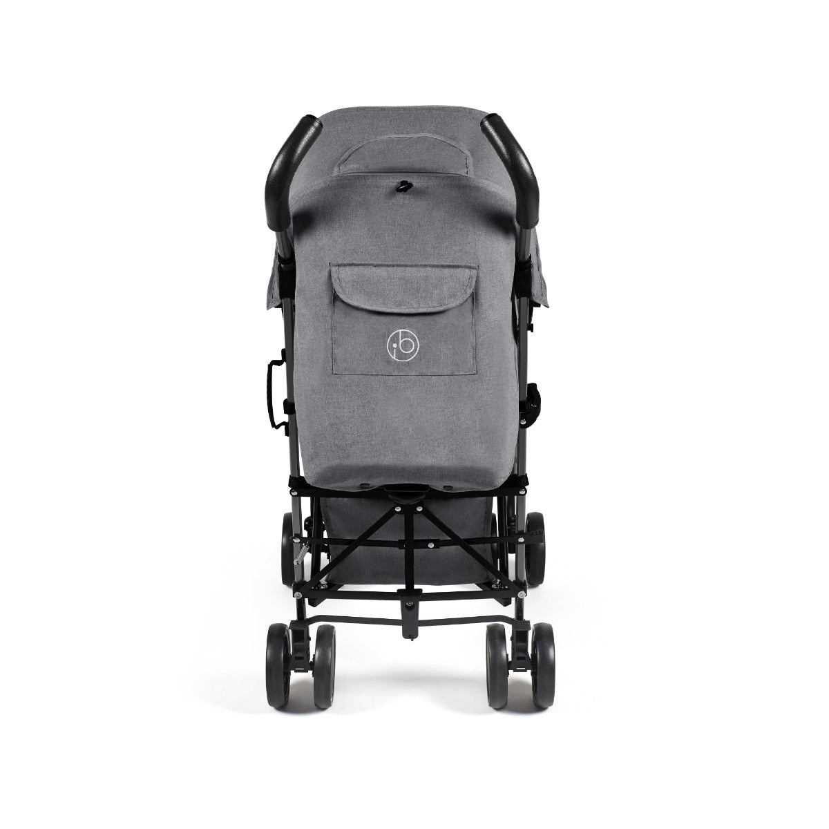 Ickle Bubba Discovery Stroller - Black/Graphite Grey