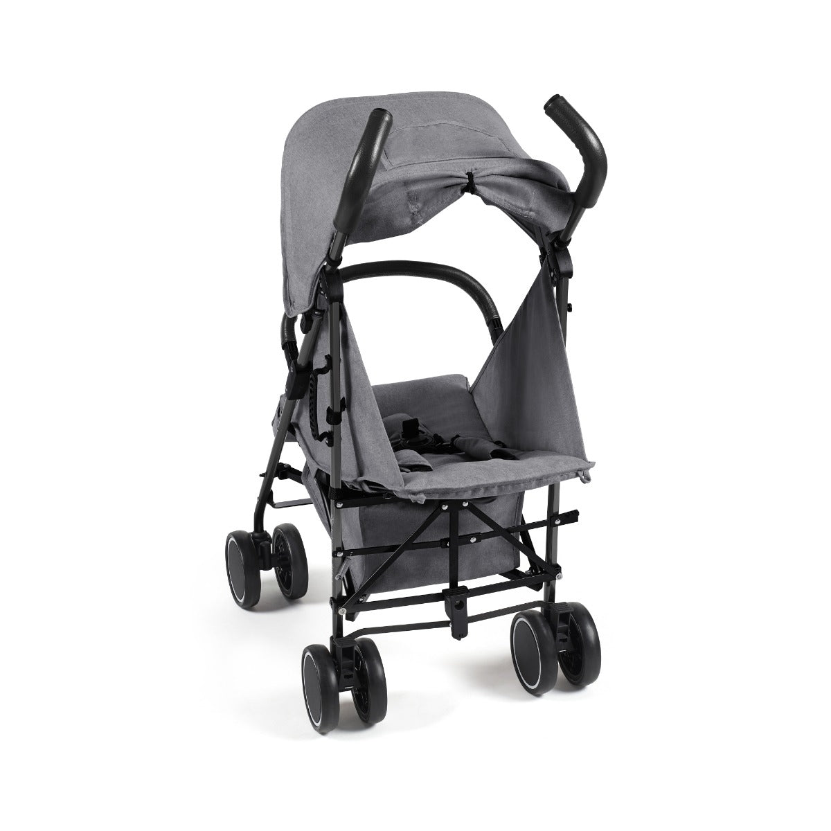 Ickle Bubba Discovery Stroller - Black/Graphite Grey