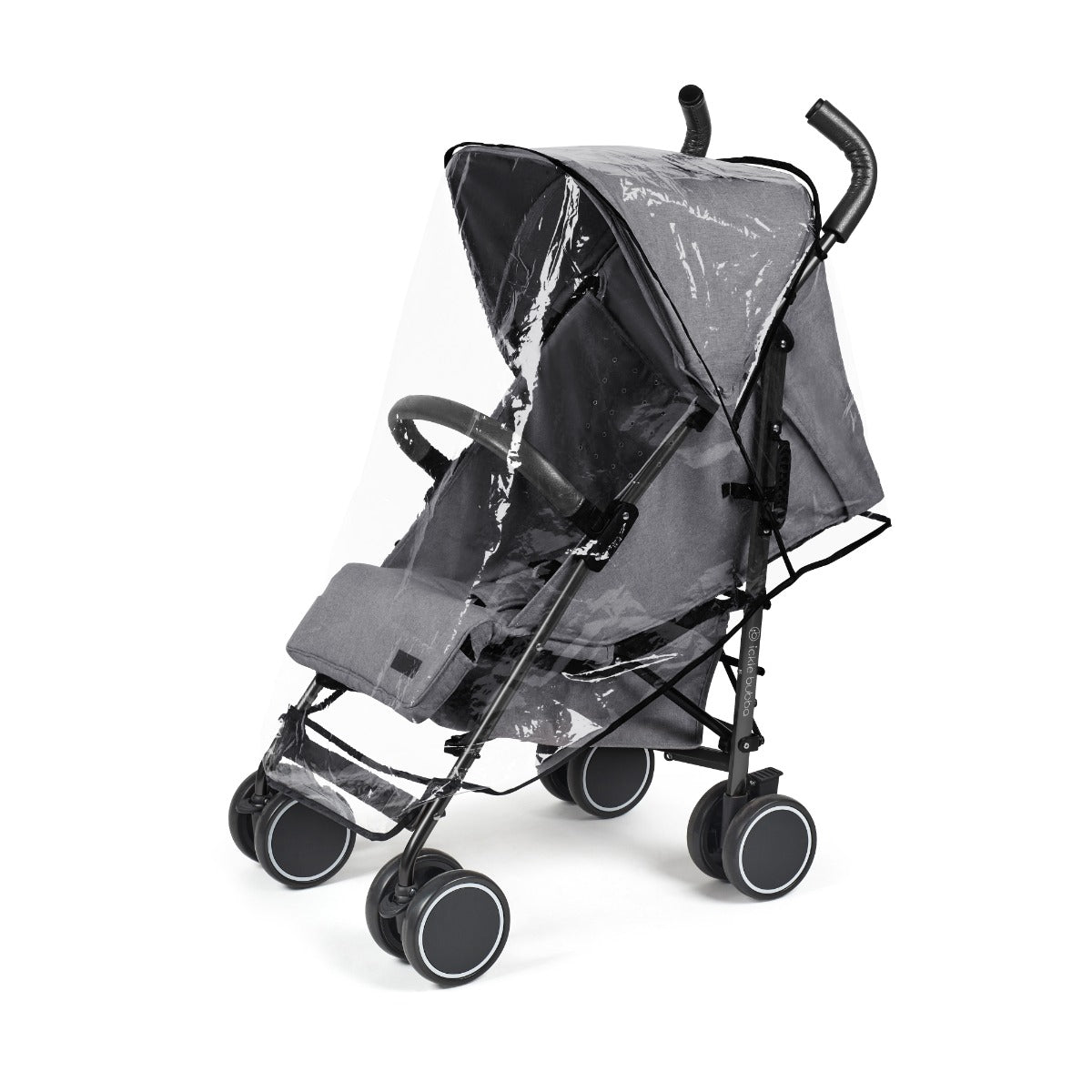 Ickle Bubba Discovery Stroller - Black/Graphite Grey