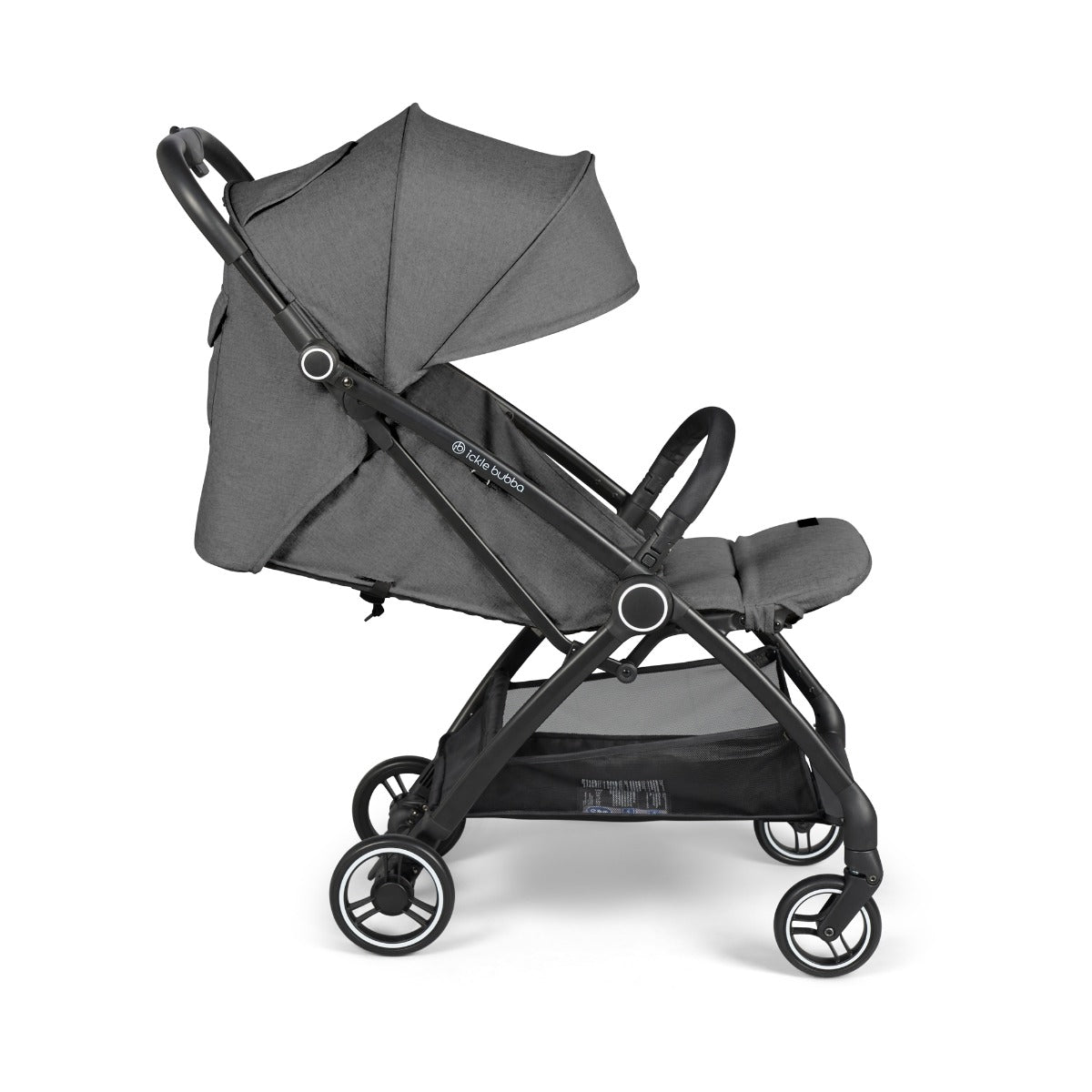 Ickle Bubba Aries Auto-Fold Stroller - Graphite Grey