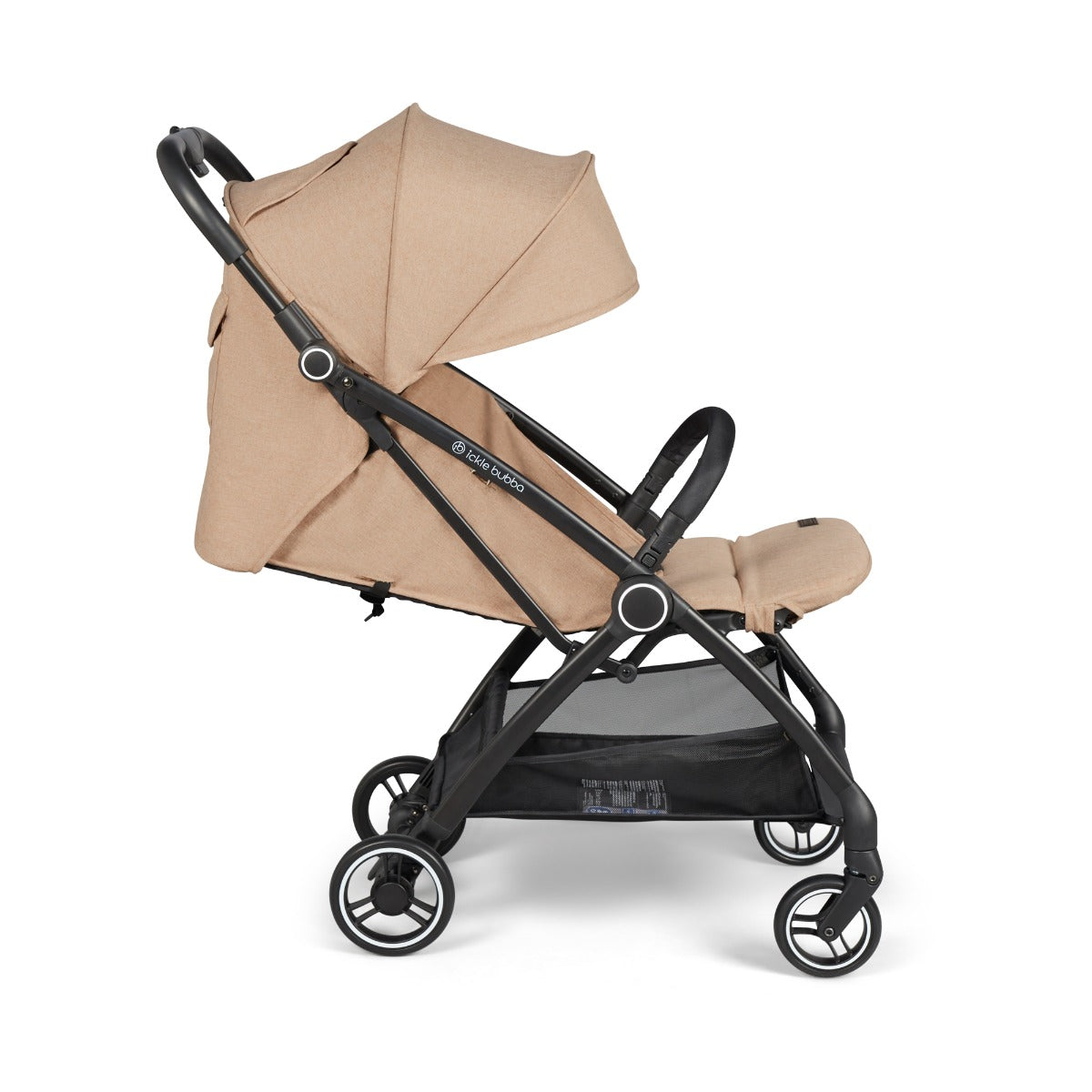 Ickle Bubba Aries Auto-Fold Stroller - Biscuit