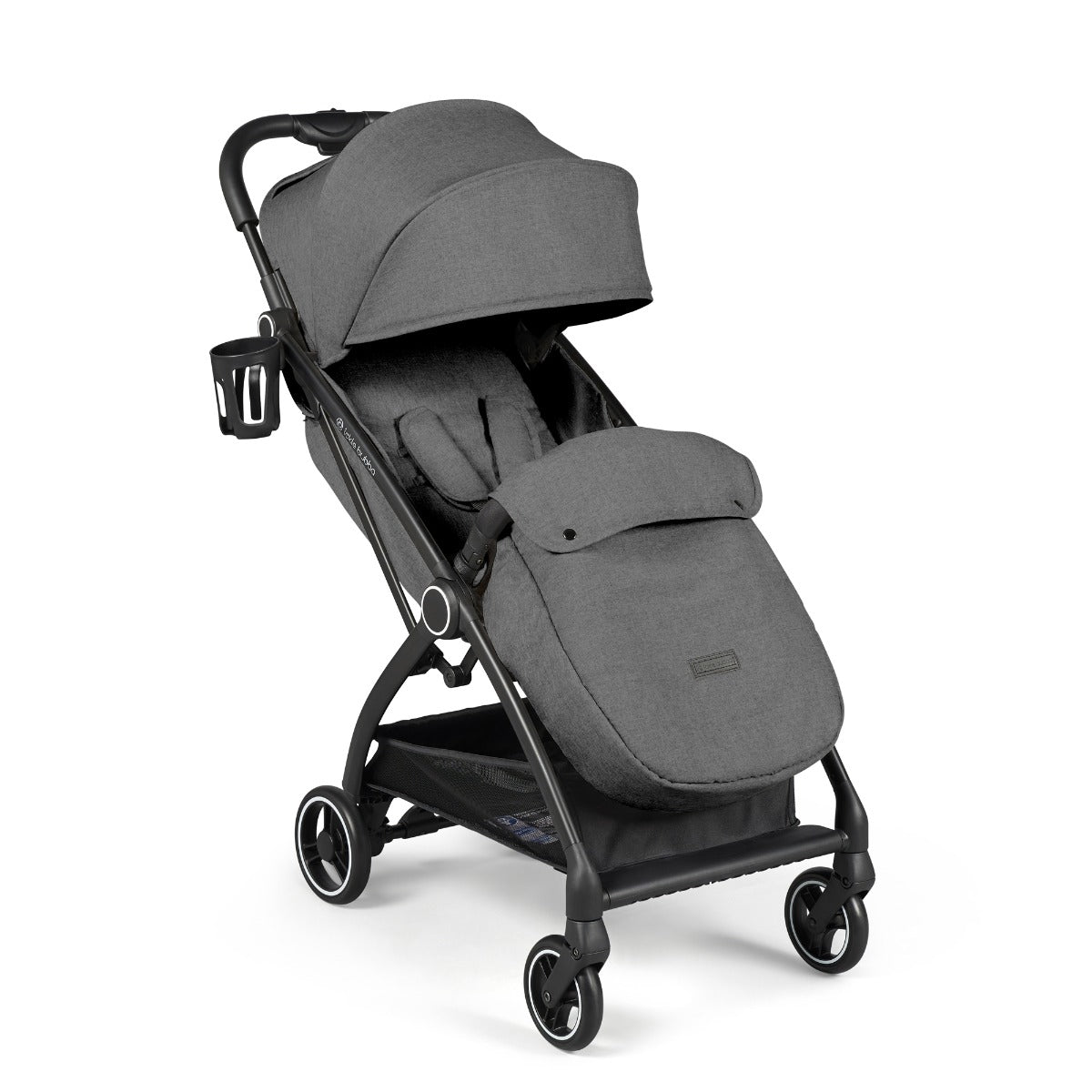 Ickle Bubba Aries Prime Auto-Fold Stroller - Graphite Grey