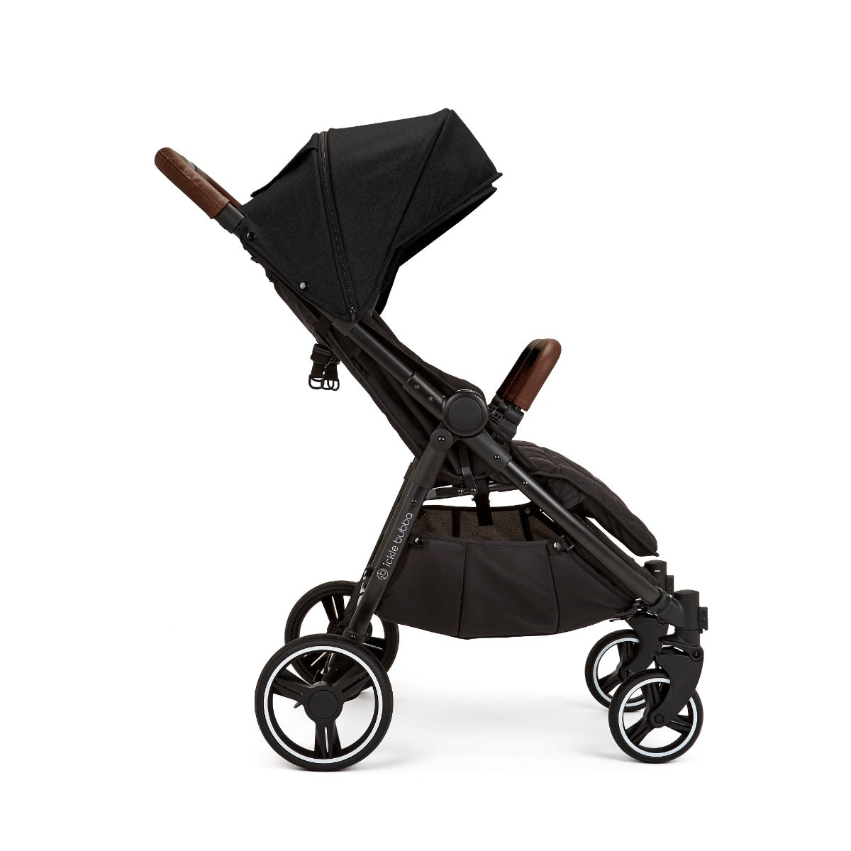 Ickle Bubba Venus Prime Double Stroller - Black