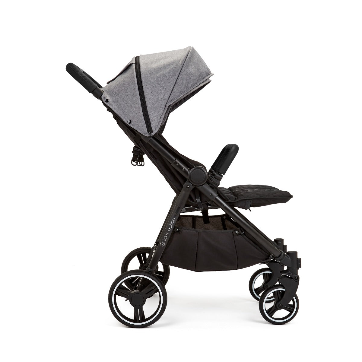 Ickle Bubba Venus Prime Double Stroller - Space Grey