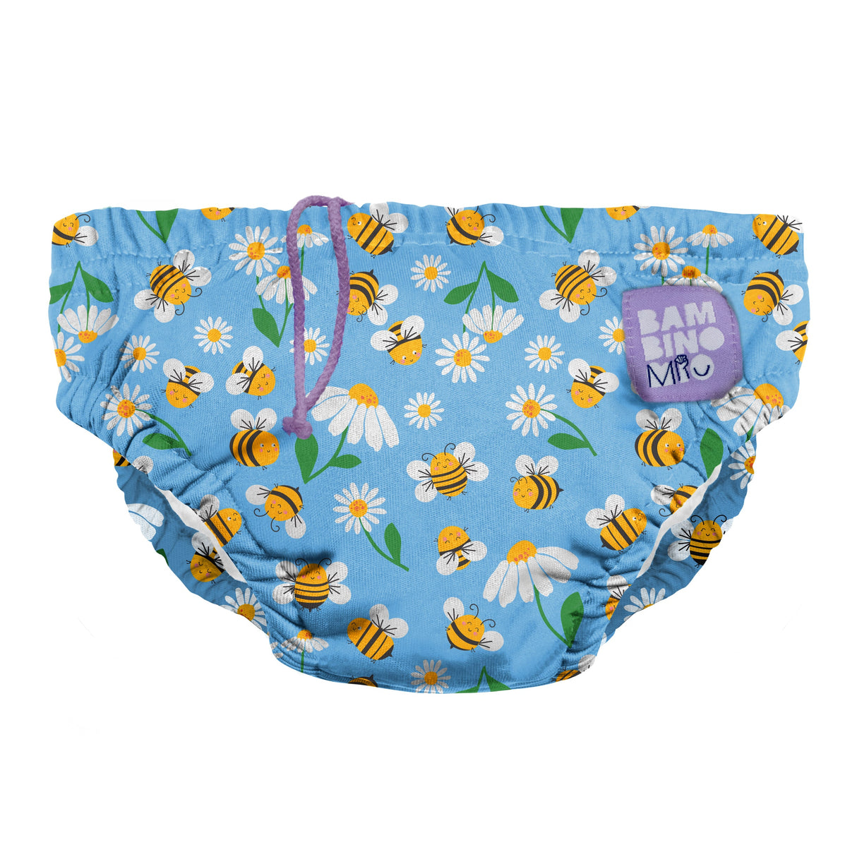 Reusable Swim Nappy in Busy Bees