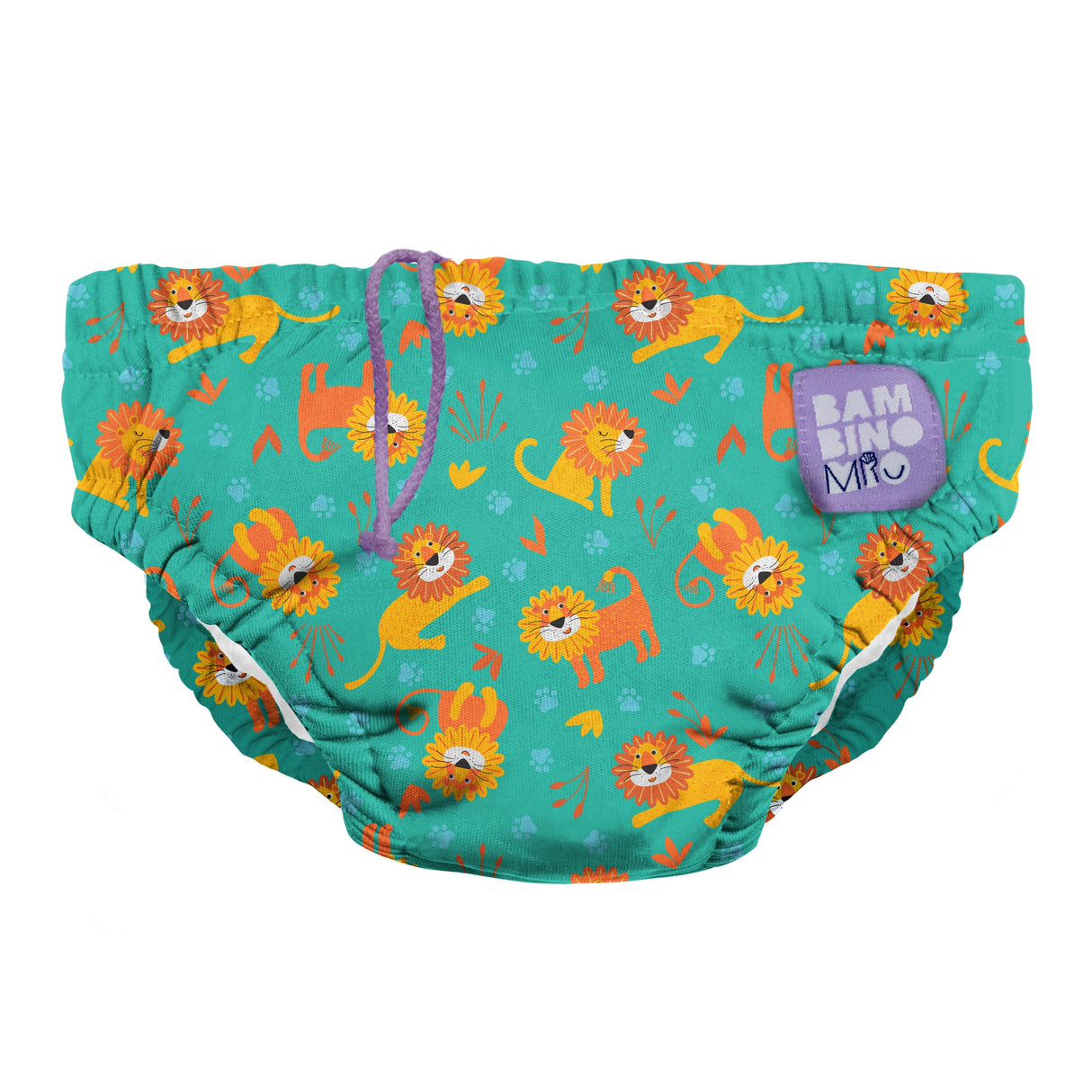 Reusable Swim Nappy in Cool Cats
