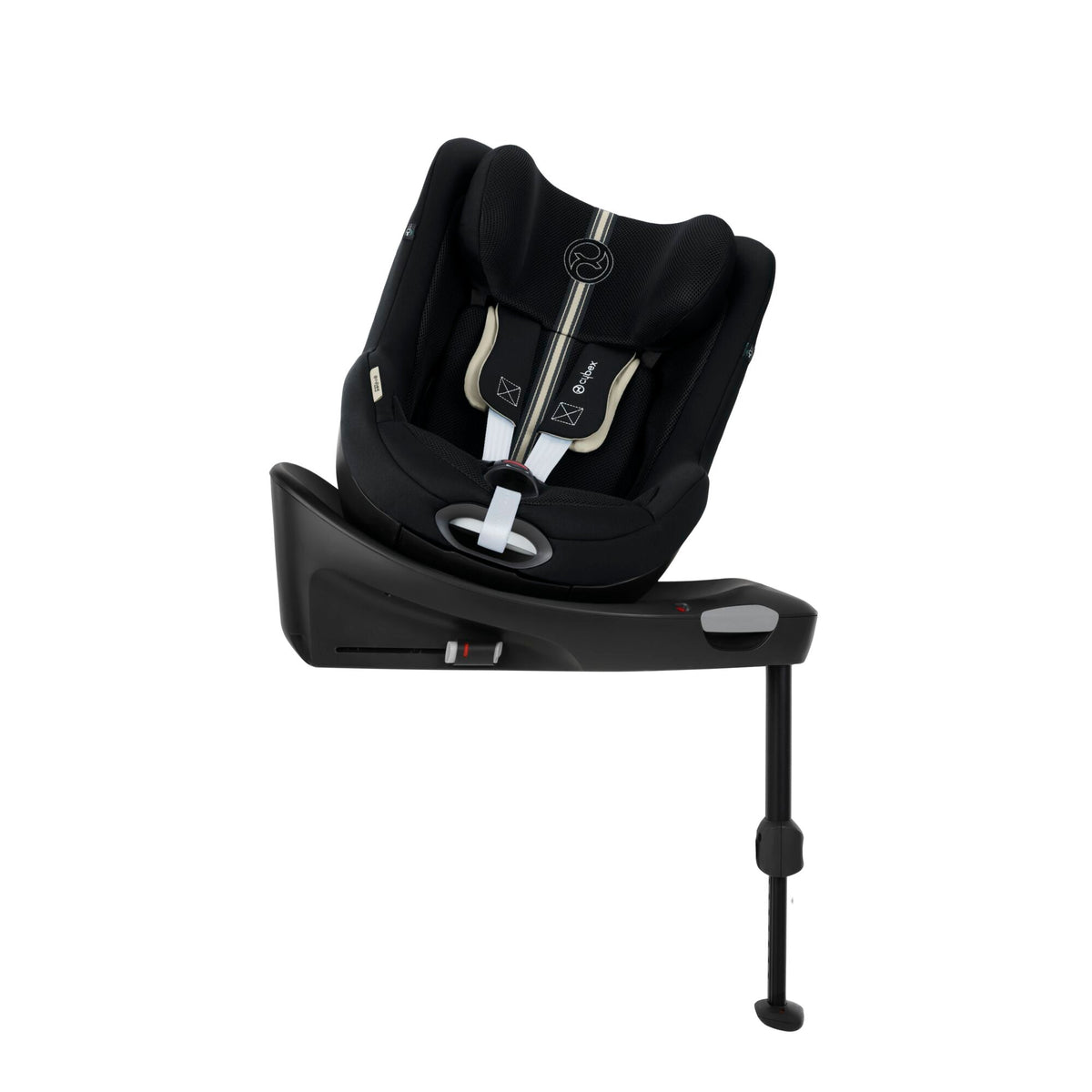 CYBEX Sirona Gi i-Size PLUS 360° Rotating ISOFIX Toddler Car Seat - Moon Black