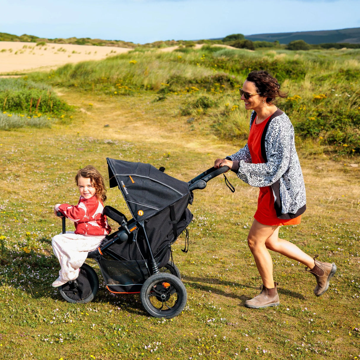 Out n About Nipper V6 Single Pushchair - Highland Blue