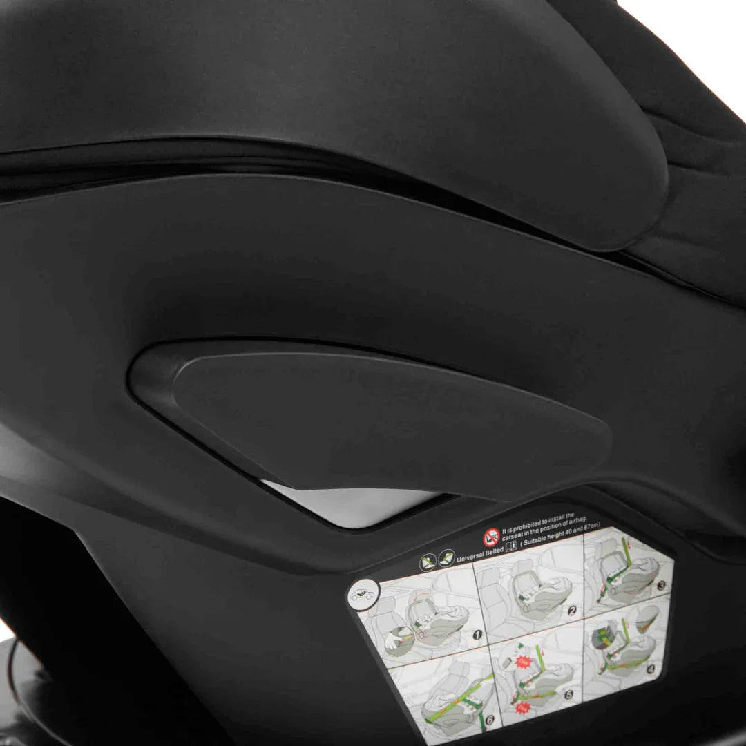 Ickle Bubba Nimbus 180° Spin i-Size Car Seat - Black
