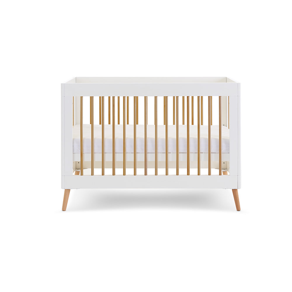 Obaby Maya Mini 3 Piece Room Set - White With Natural