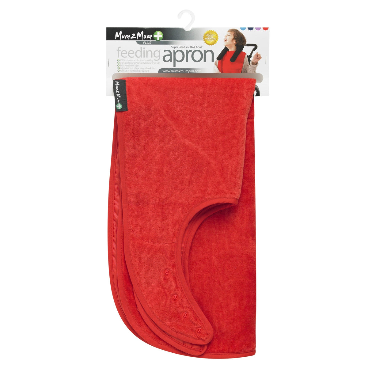 Mum 2 Mum PLUS SuperSized Clothing Protector - Red