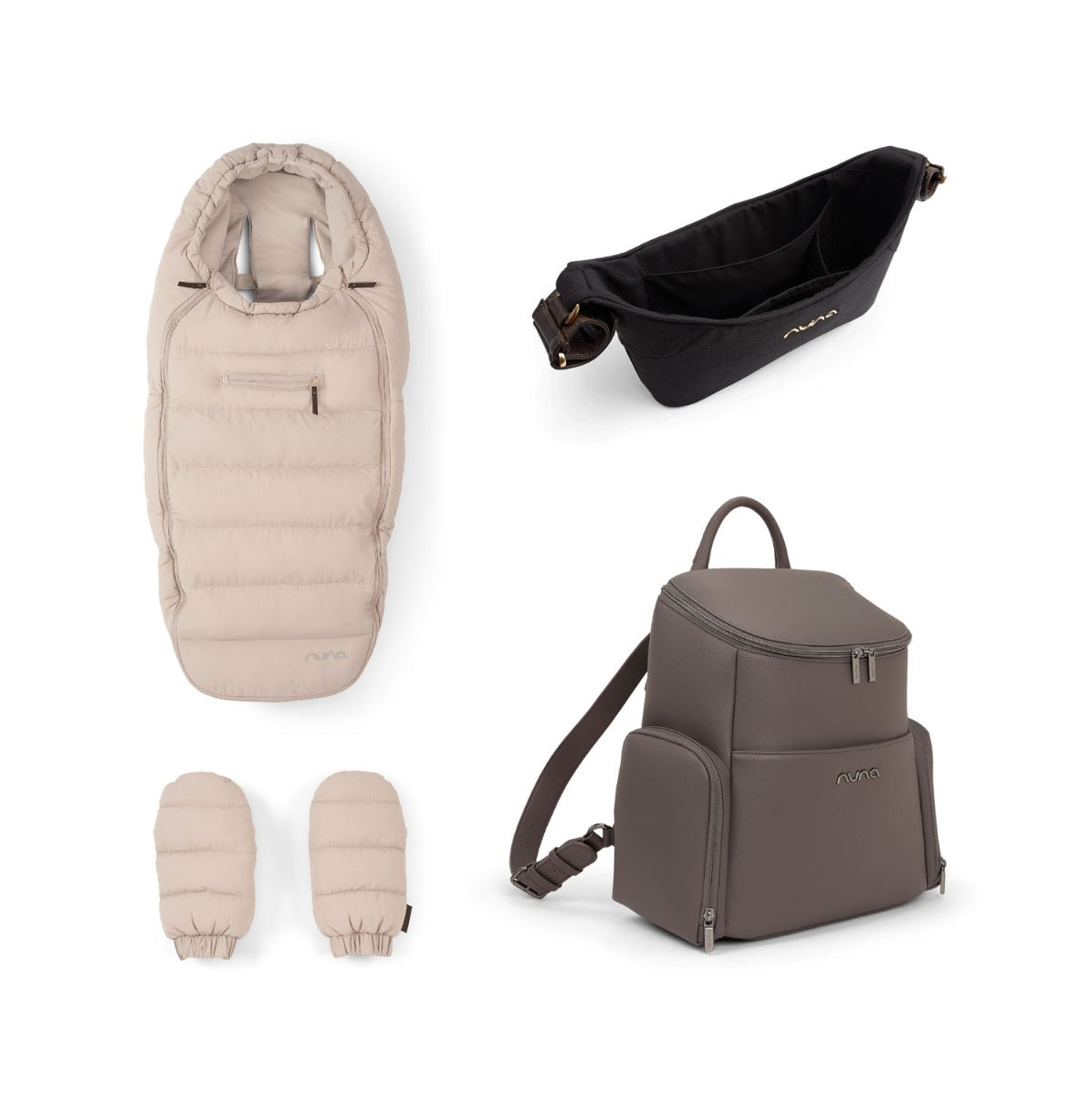 Nuna Winter Stroller Set - Biscotti