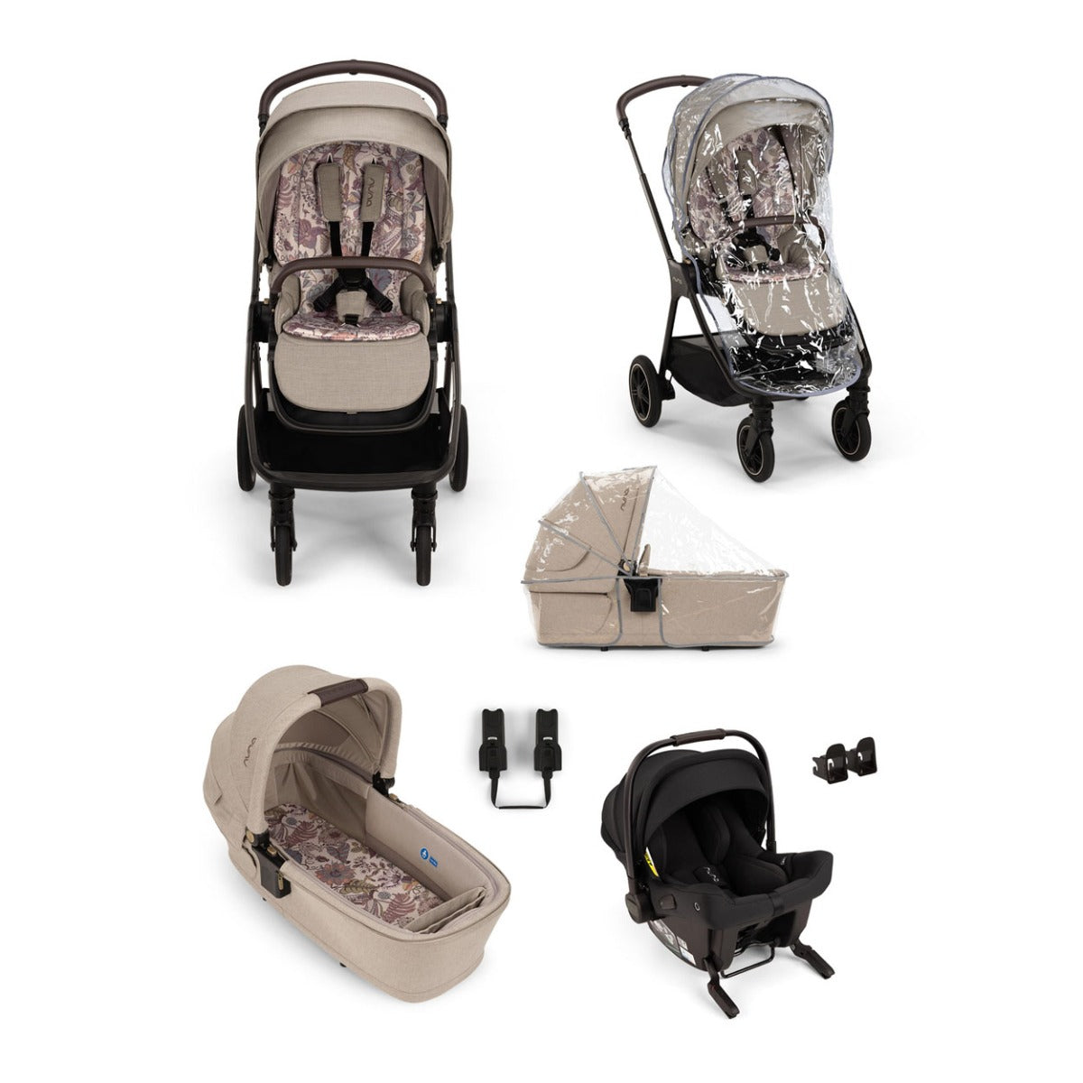 Nuna x Liberty TRIV Next + PIPA Urbn Bundle - Fantasy Land