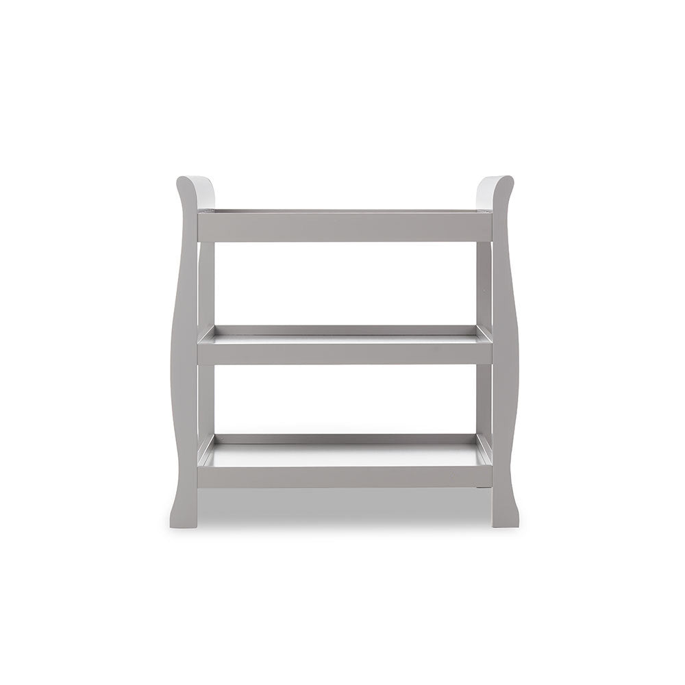 Obaby Stamford Space Saver Sleigh 2 Piece Room Set - Warm Grey