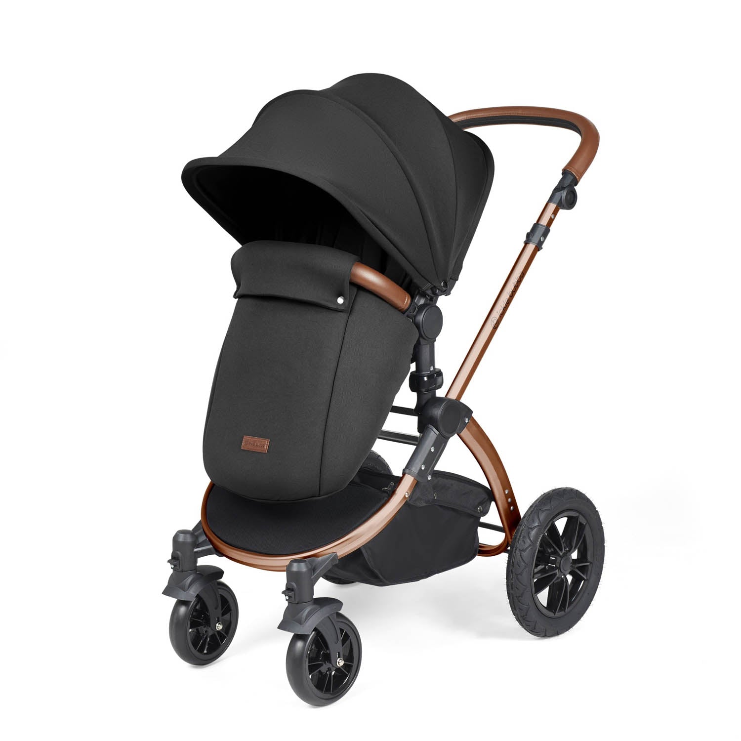 Ickle Bubba Stomp Luxe 14 Piece Nimbus 180° Spin Travel & Home Bundle - Bronze/Midnight/Tan